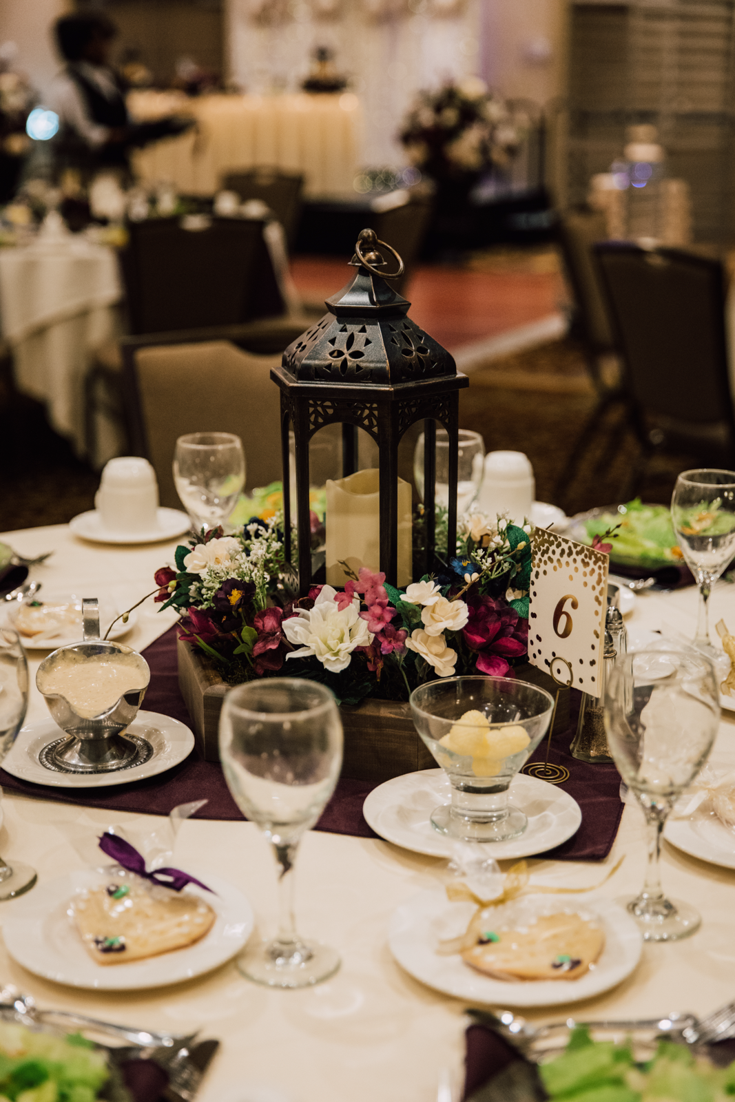  Wedding reception decor at 1000 Islands Harbor Hotel 