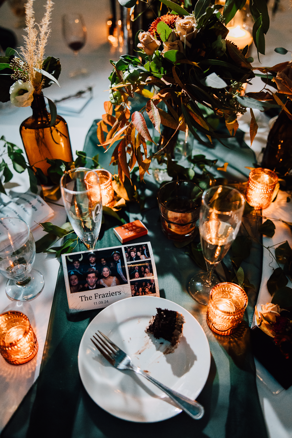  Wedding reception details 