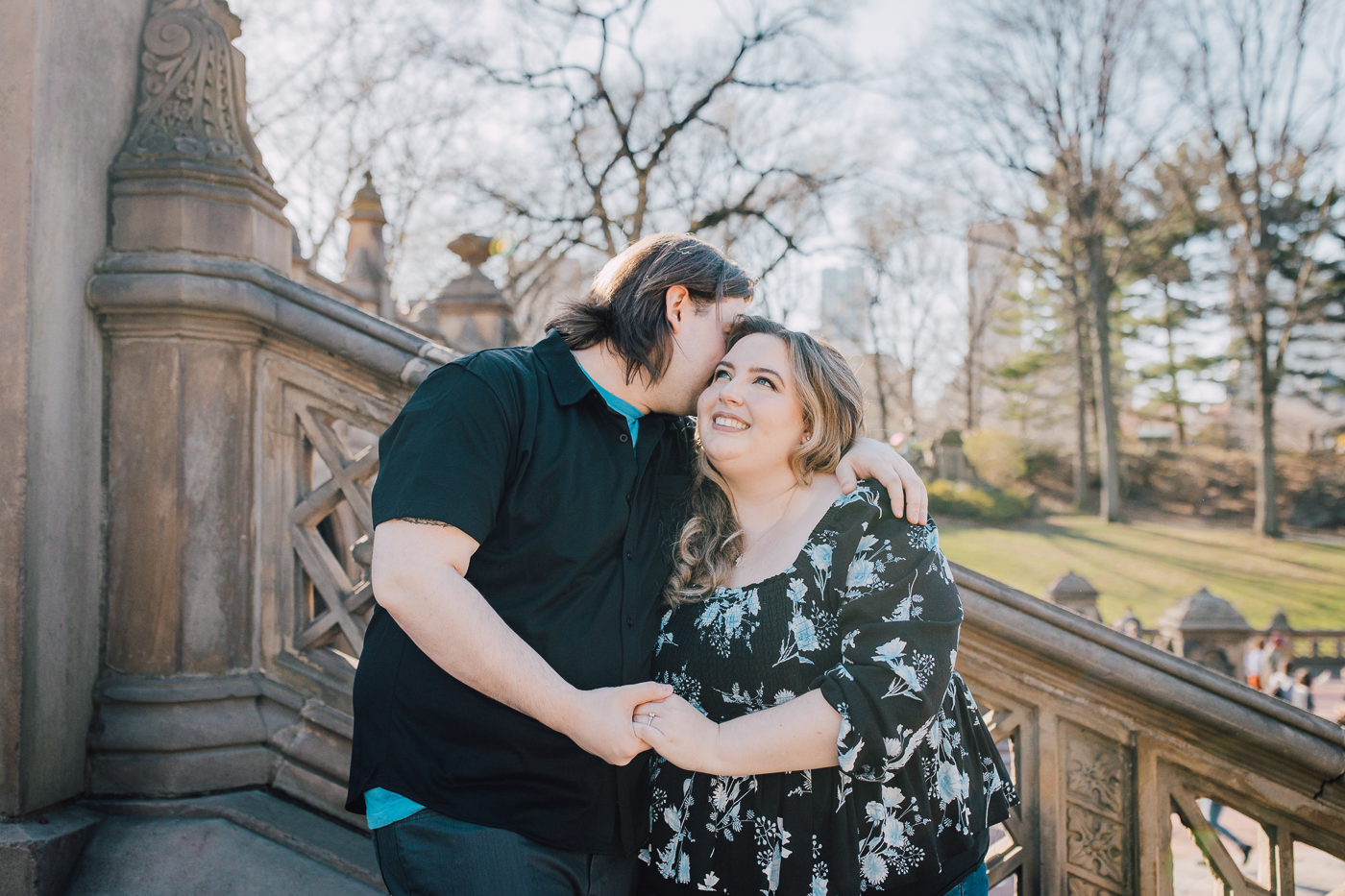 Sara + Pete’s Central Park Engagement Photos | Brittany Juravich ...