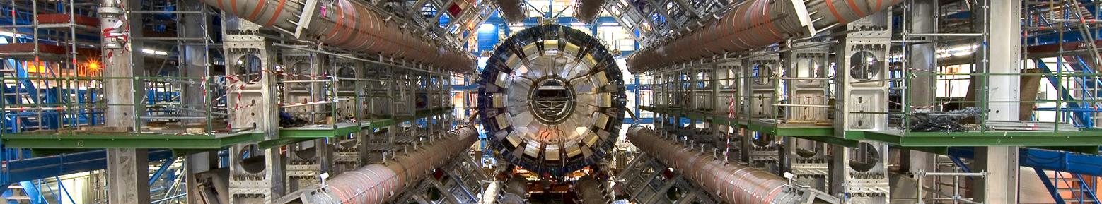 The eight toroid magnets of the ATLAS detector (Maximilien Brice)