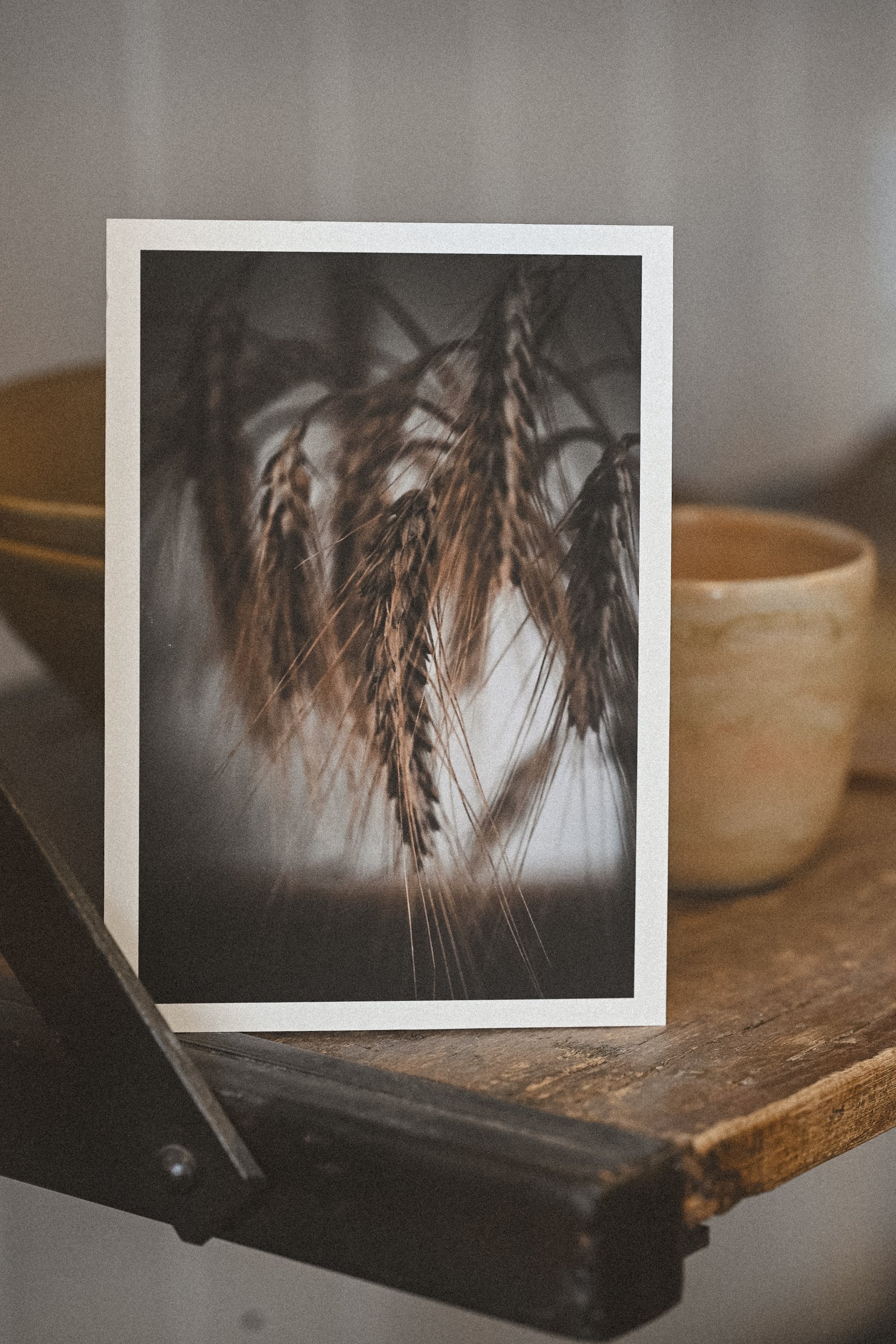 Harvest art card