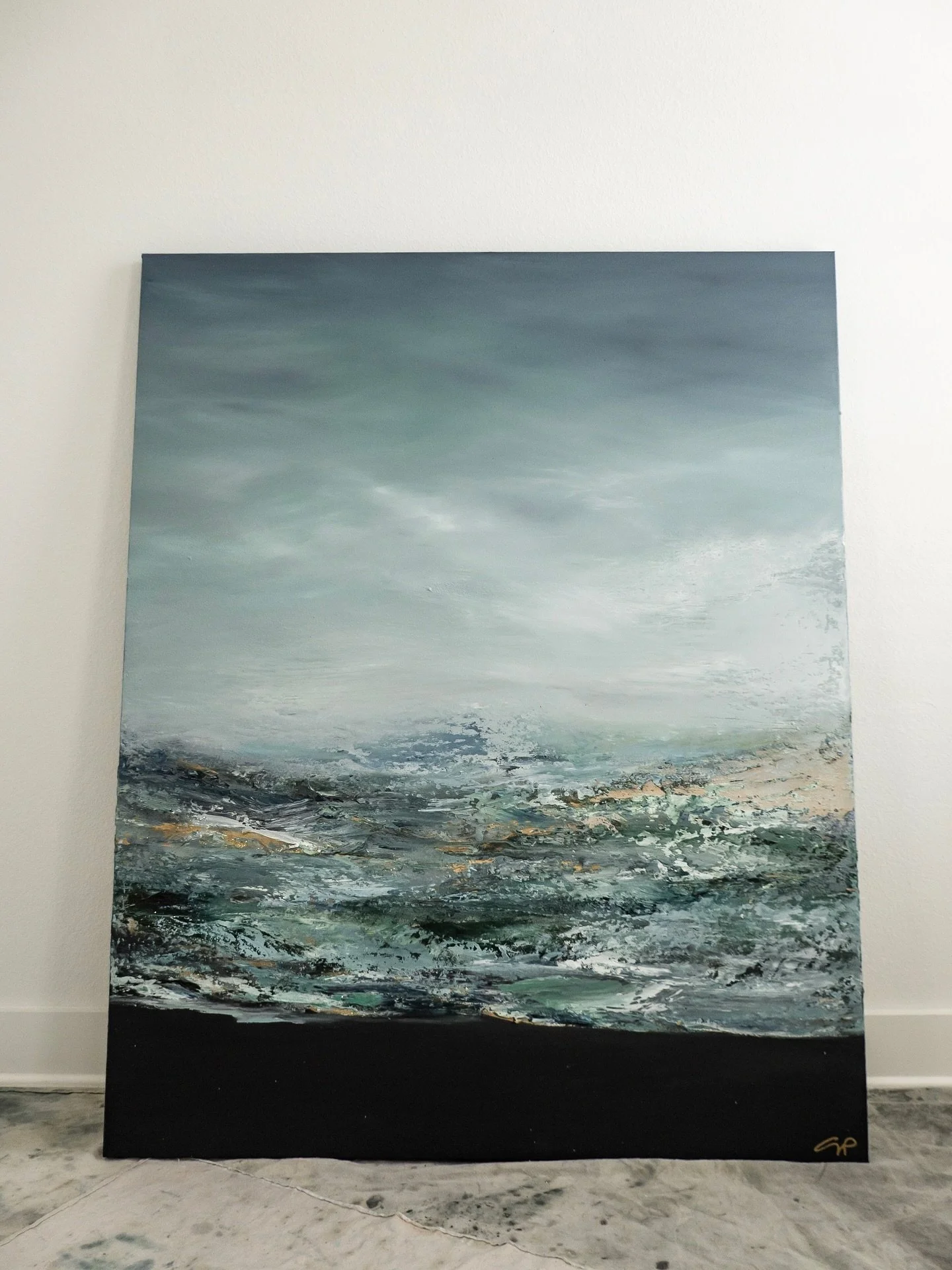 New Seascape Series&hellip; 5ft x 4ft 
📸 : @ohmysoulphotography