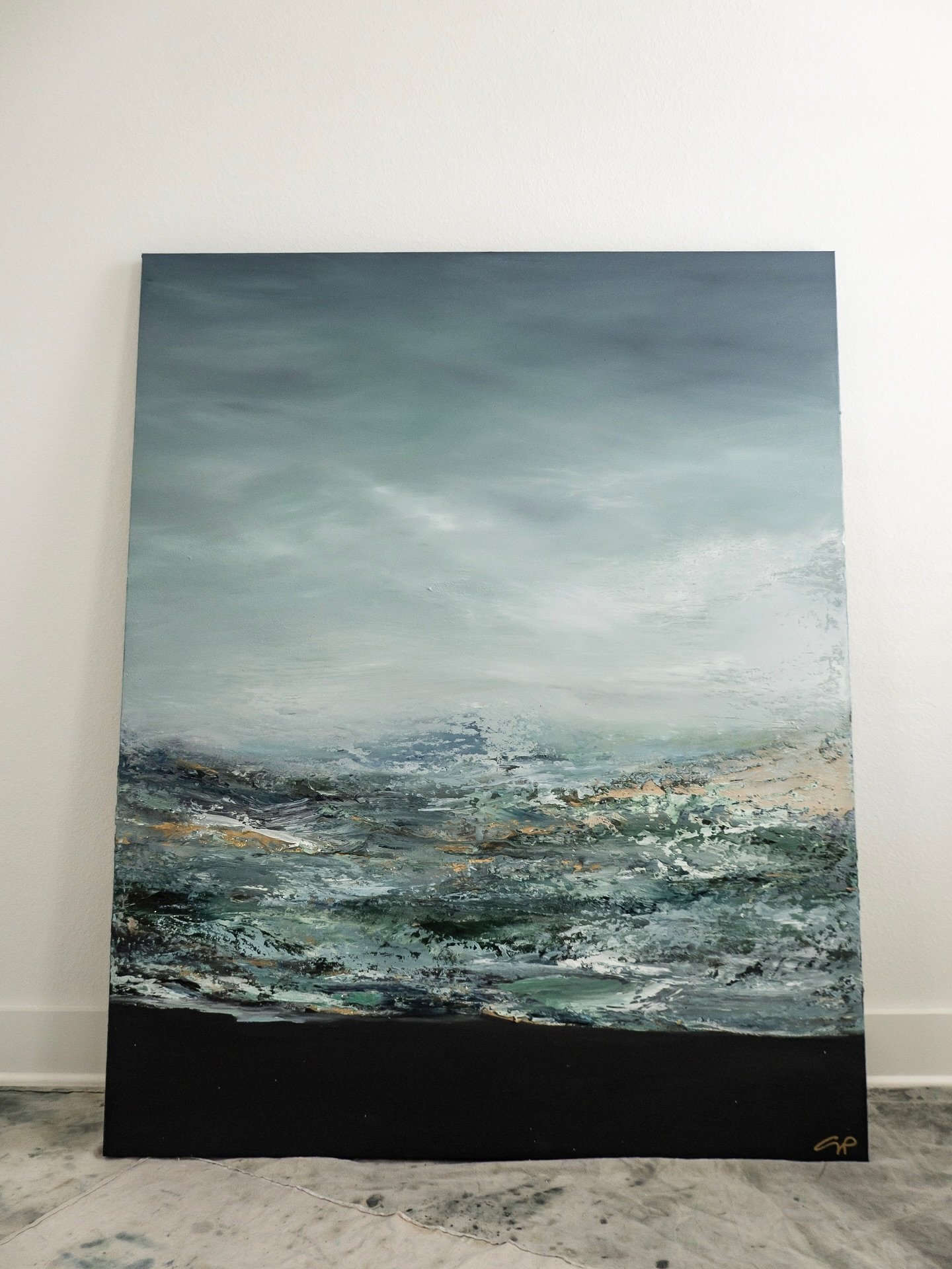 New Seascape Series&hellip; 5ft x 4ft 
📸 : @ohmysoulphotography