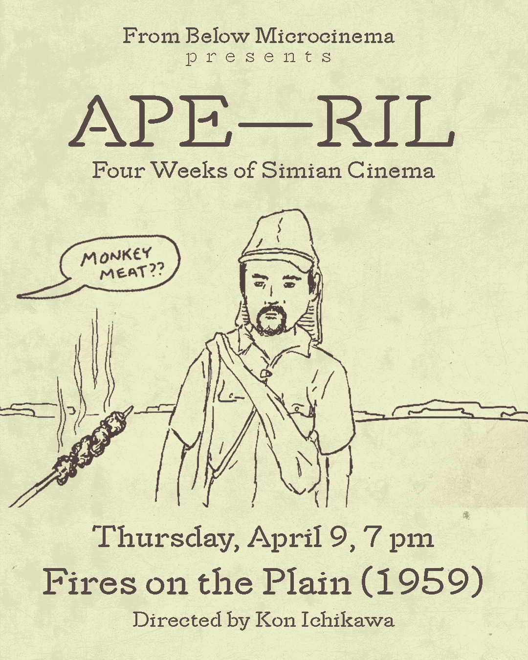 Fires on the Plain Ape-Ril Poster Instagram.png