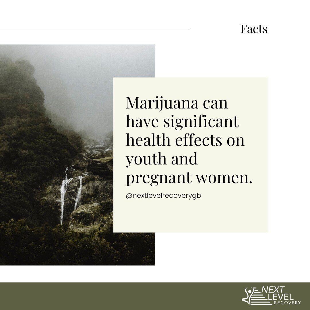 According to the Substance Abuse and Mental Health Services Administration, Marijuana can have significant health effects on youth and pregnant women.

You're not alone. Our counselors are here to help you through the hard parts of addiction &mdash;n