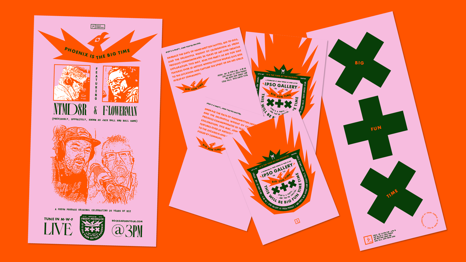 Fresh Produce 20-Year Celebration | Brand Identity