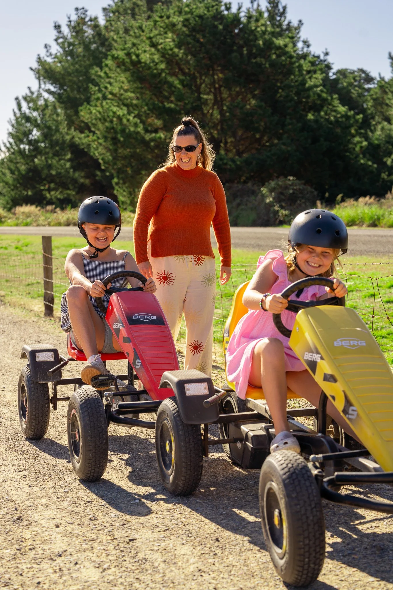 Pedal Karts for hire from reception