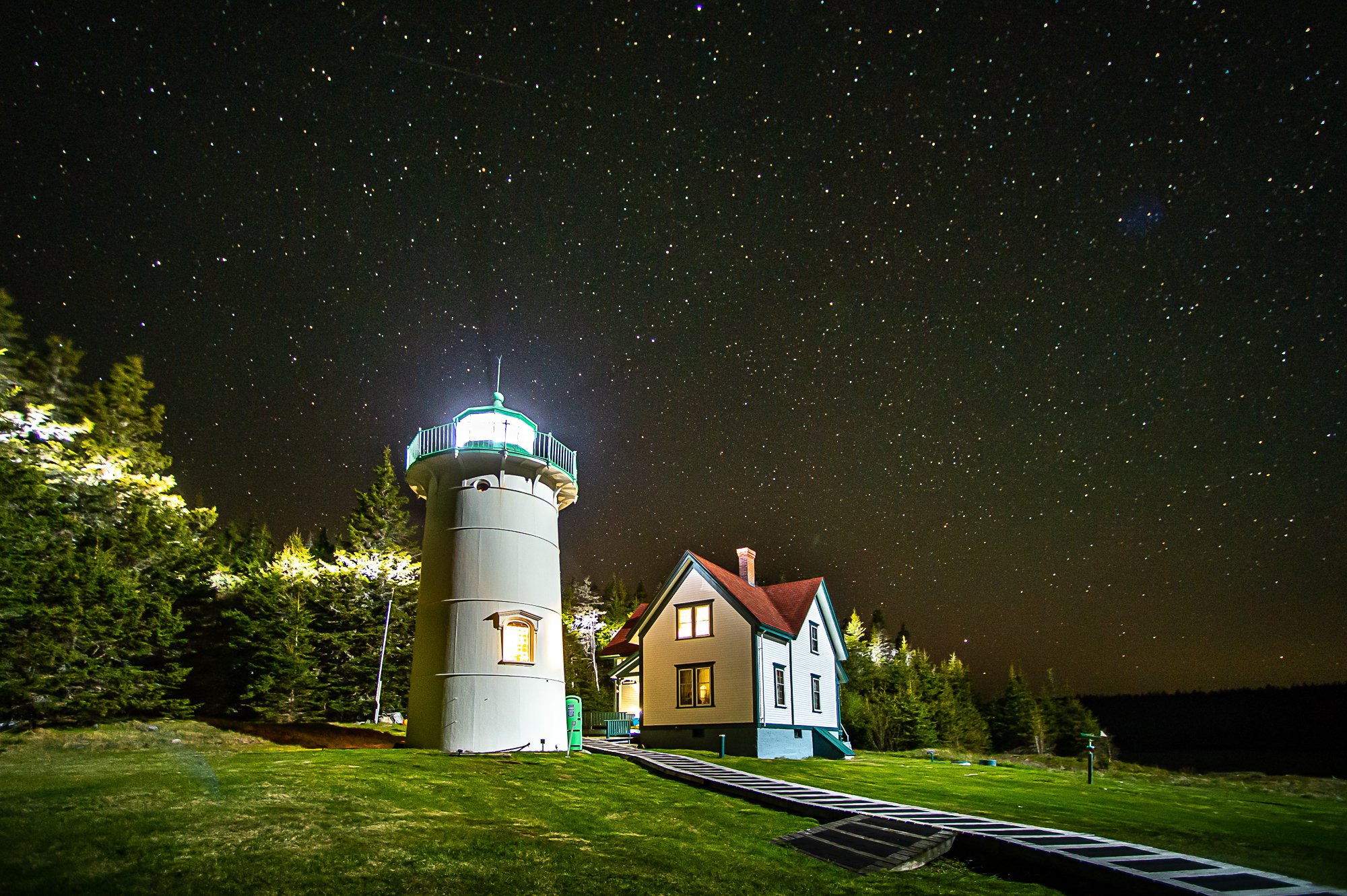 Little River Lighthouse,
Cutler