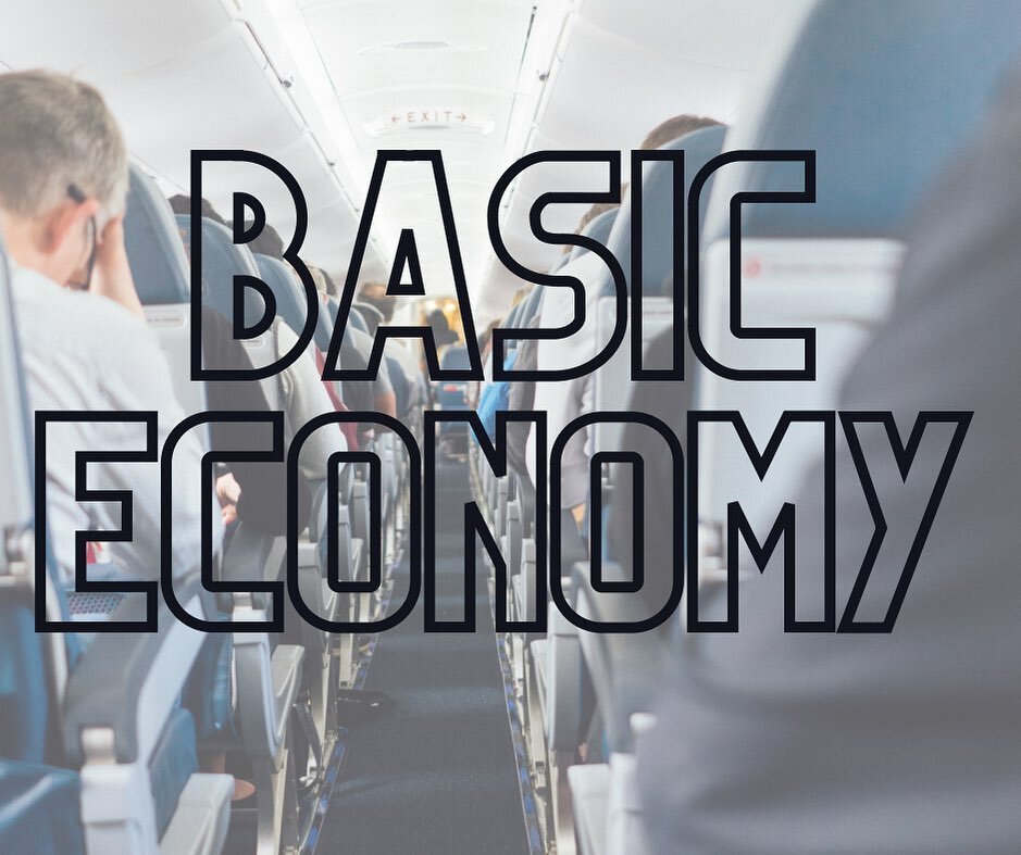 Today&rsquo;s blog is all about BASIC ECONOMY fares. Super cheap tickets, but often come with many restrictions. Are you a fan of Basic Economy?

Link in bio!