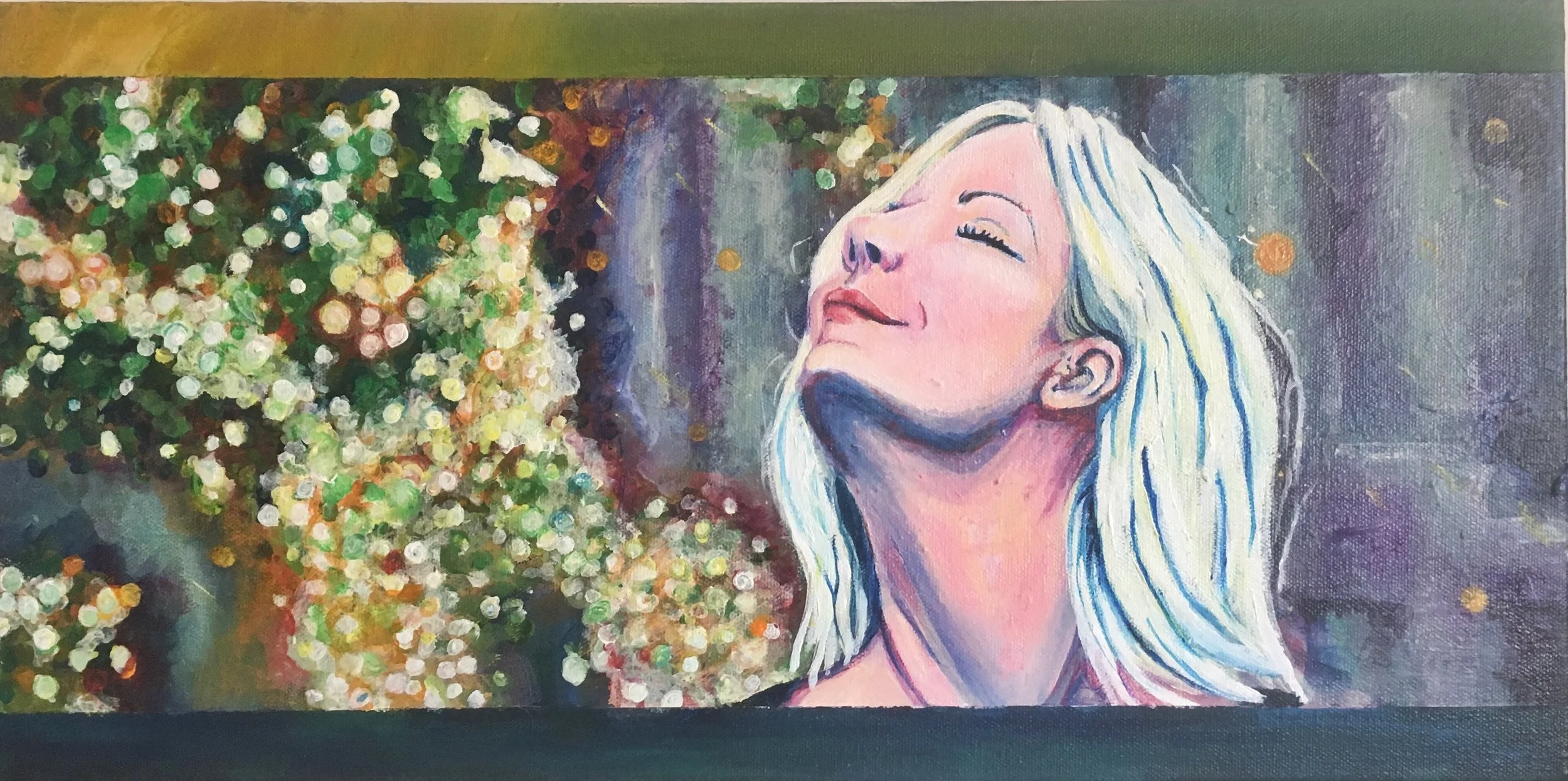 "Montauk", acrylic on canvas