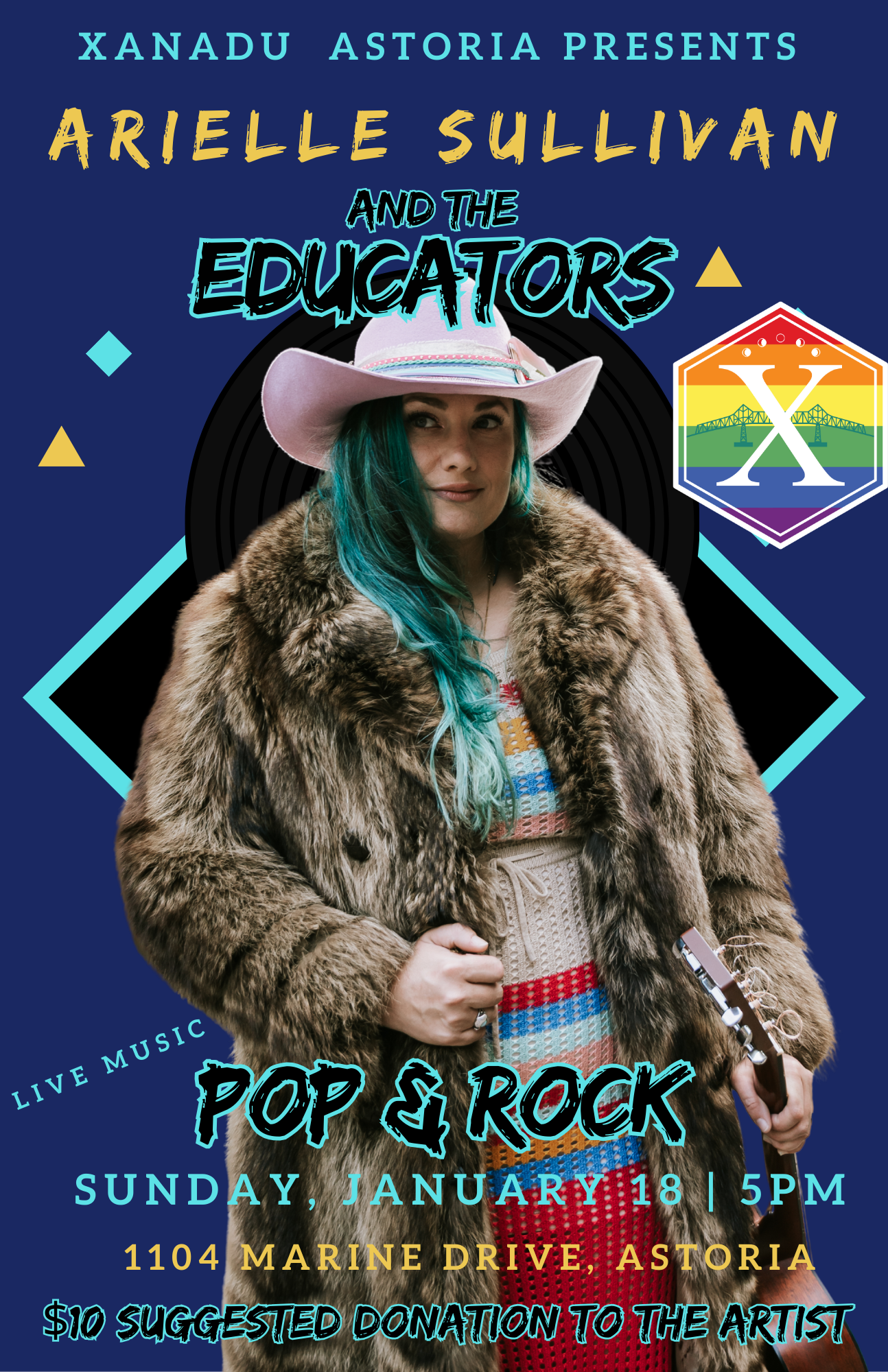 Arielle Sullivan and The Educators Live at Xanadu Astoria