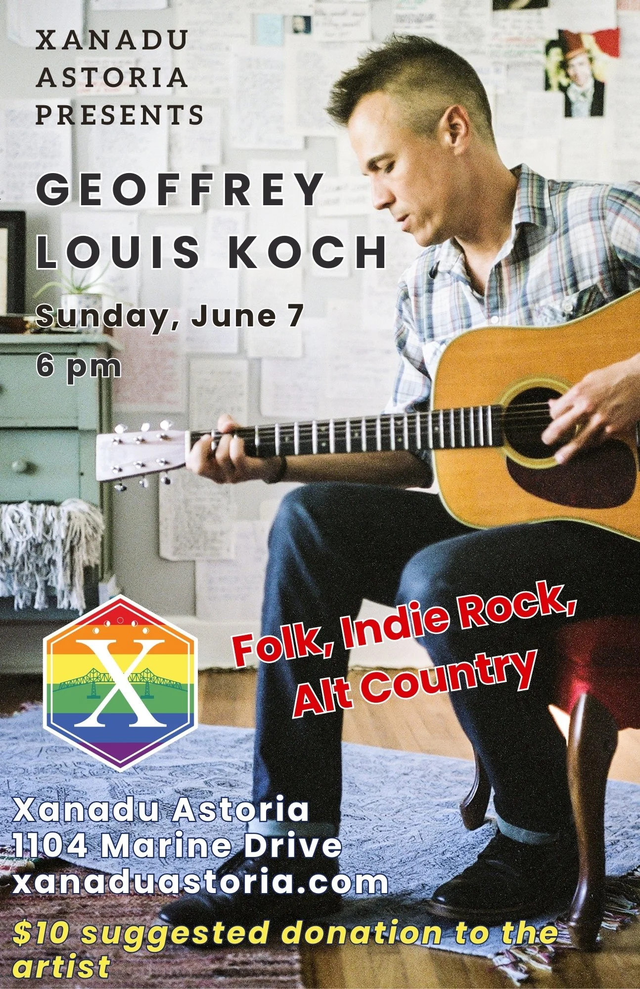 Live Music: Geoffrey Louis Koch