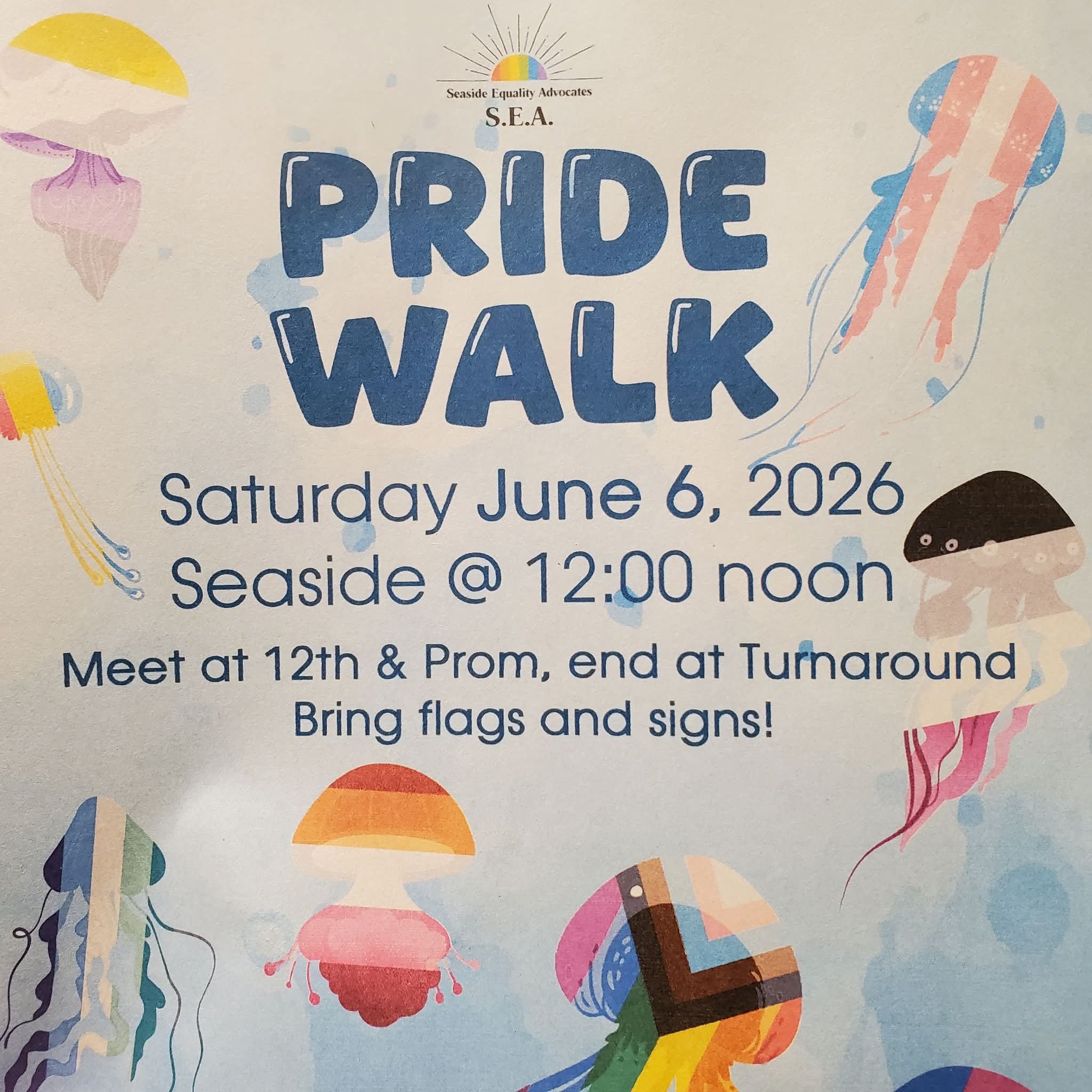 Pride Walk - Seaside