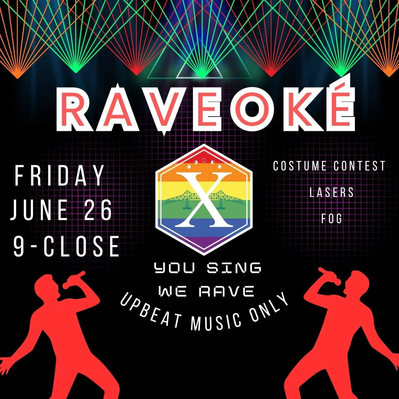 Raveoke: A Karaoke Dance Event Pride Edition
