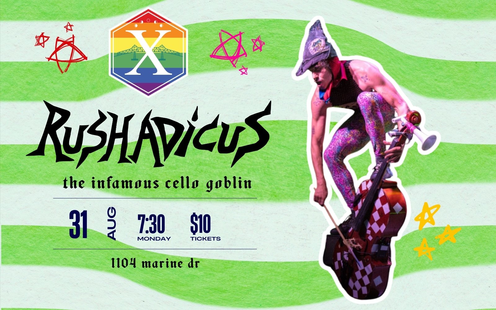 Rushadicus The Cello Goblin (Live)