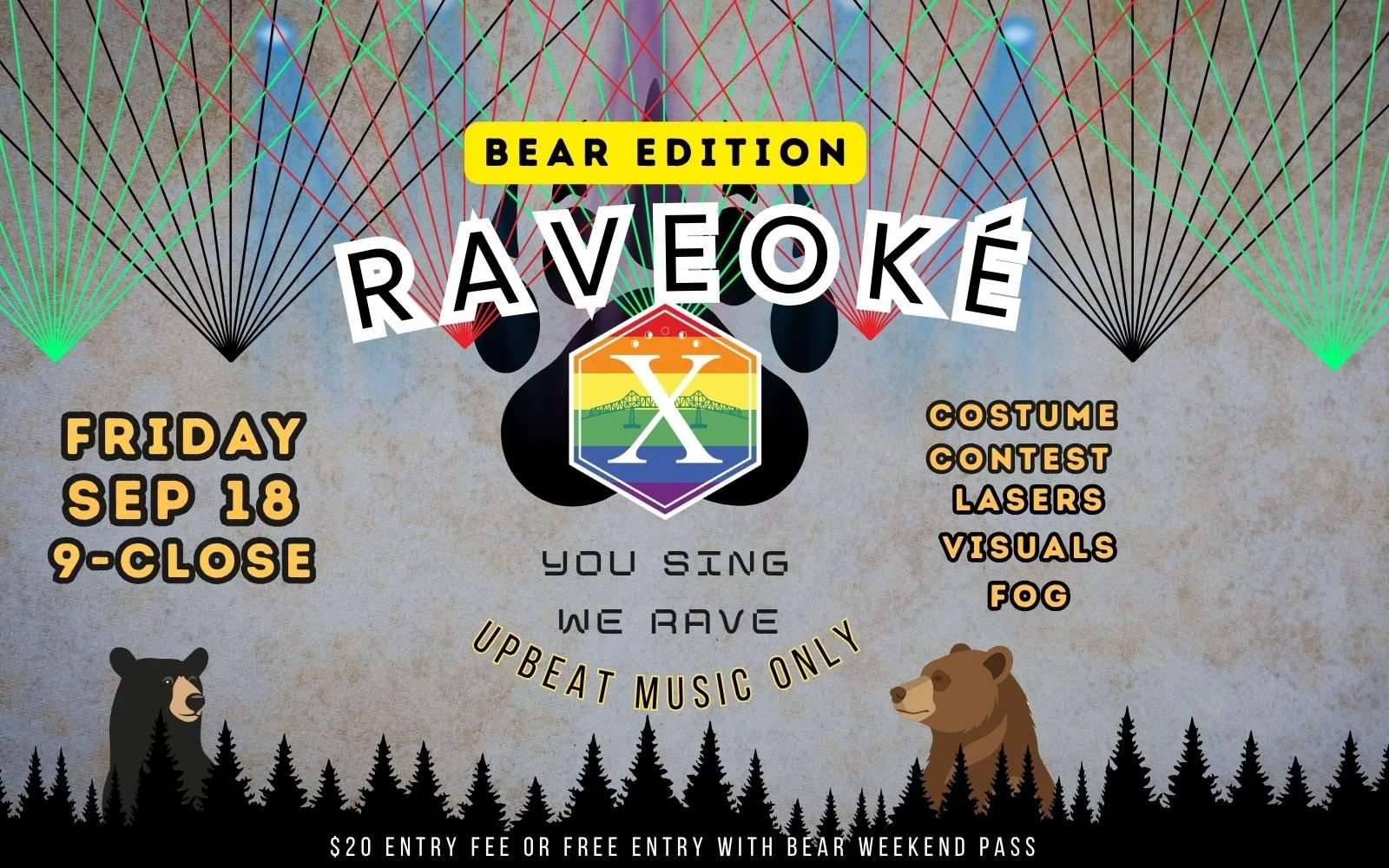 Raveoke: Bear Edition