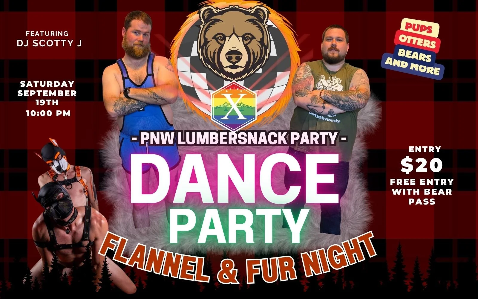 PNW Flannel & Fur Dance Party