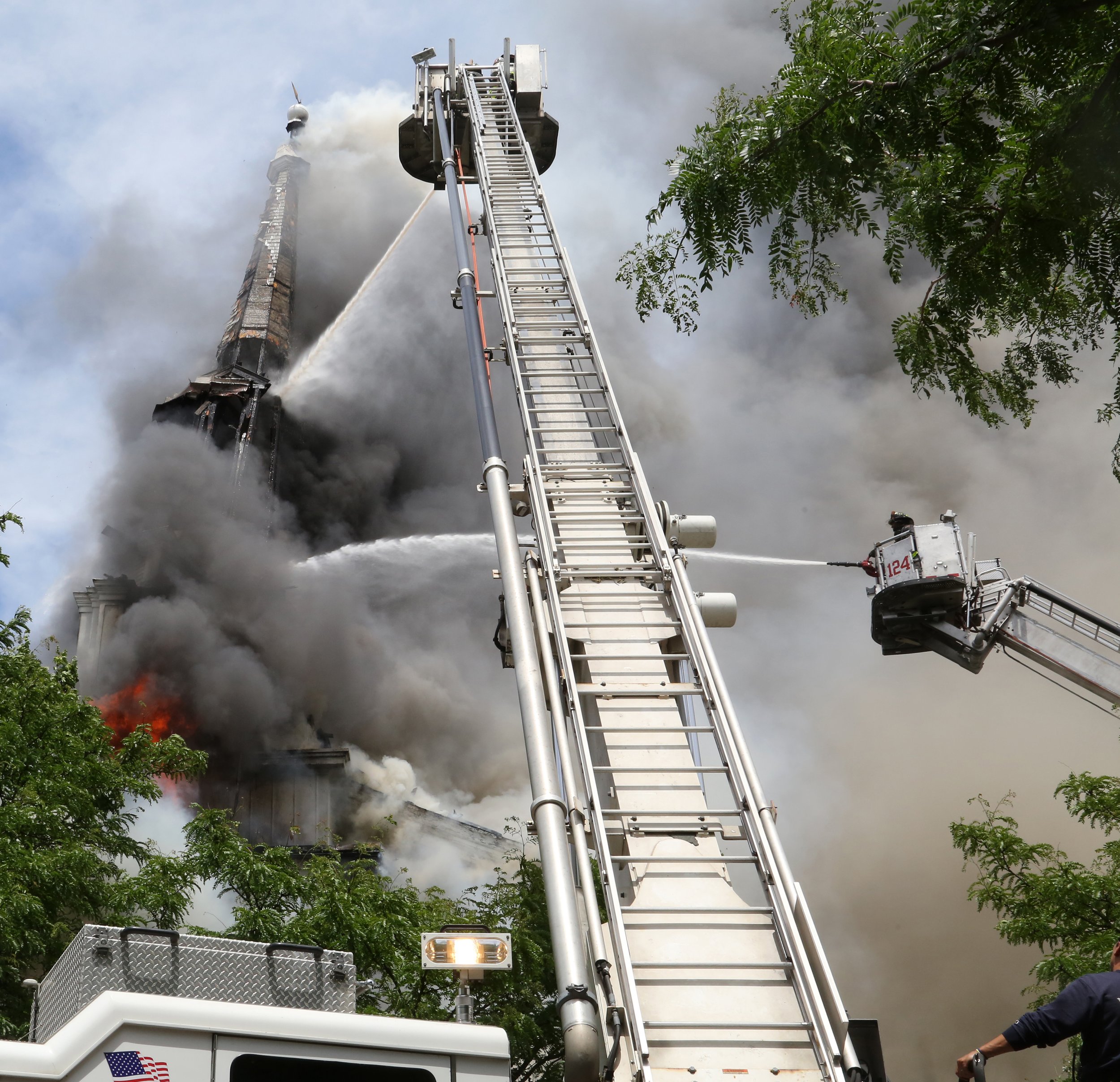 An unhinged arsonist admitted he torched a landmarked Bushwick church as prosecutors revealed he kept fiendish lists with categories like “kill them” and “rape him” as he plotted more fire attacks.

John Jones, 24, admitted in an interview with law e
