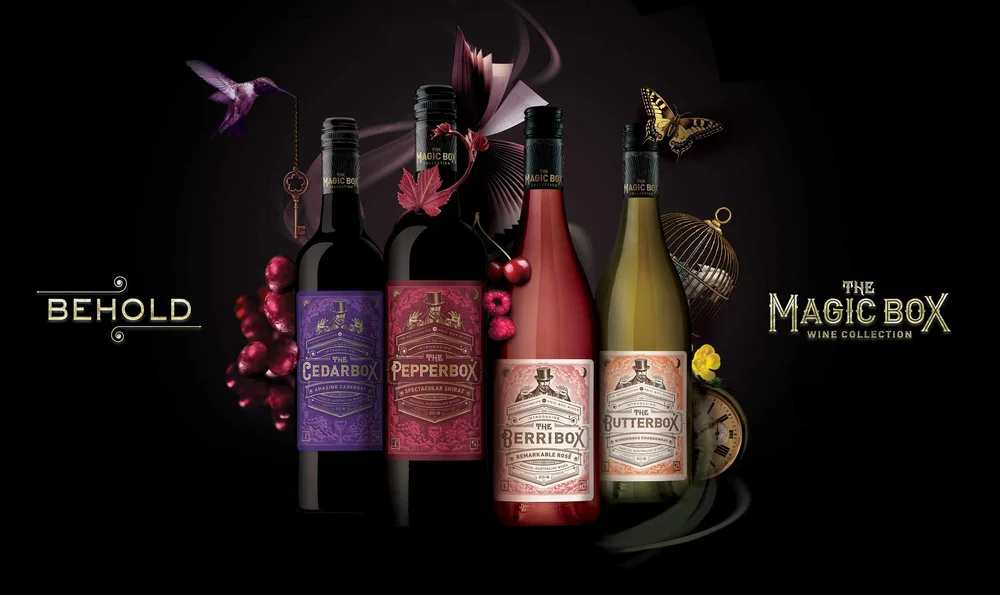 MAGIC BOX WINES — The Key Branding