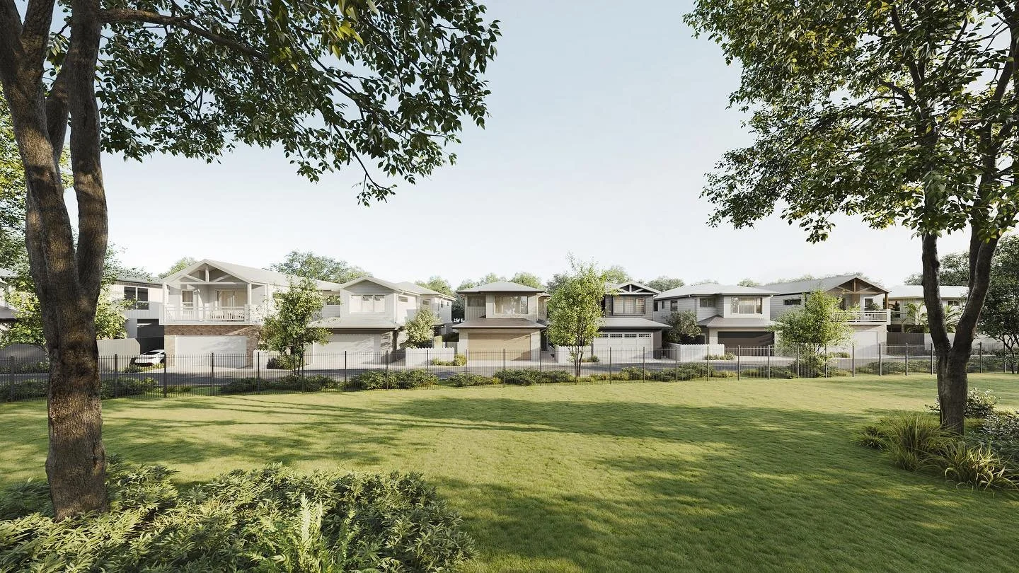 Introducing Teresa Lane 🌿 Nestled in nature and just steps to the sensational GC Broadwater, this stunning development is comprised of 10 individual four bed homes each with private pool. 

Learn more at teresalane.com.au