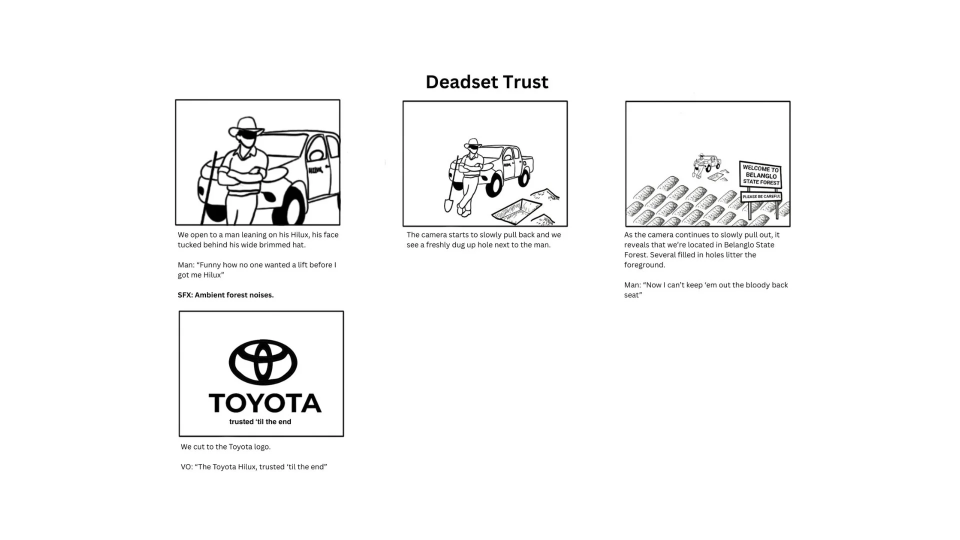 TVC: Deadset Trust (Toyota)