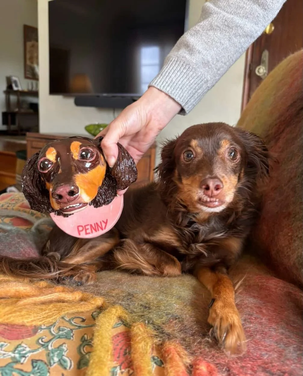 I was very honoured to sculpt the Lovely Penny 🤎thanks to @vivv  and @bohochicken 💕✨💕