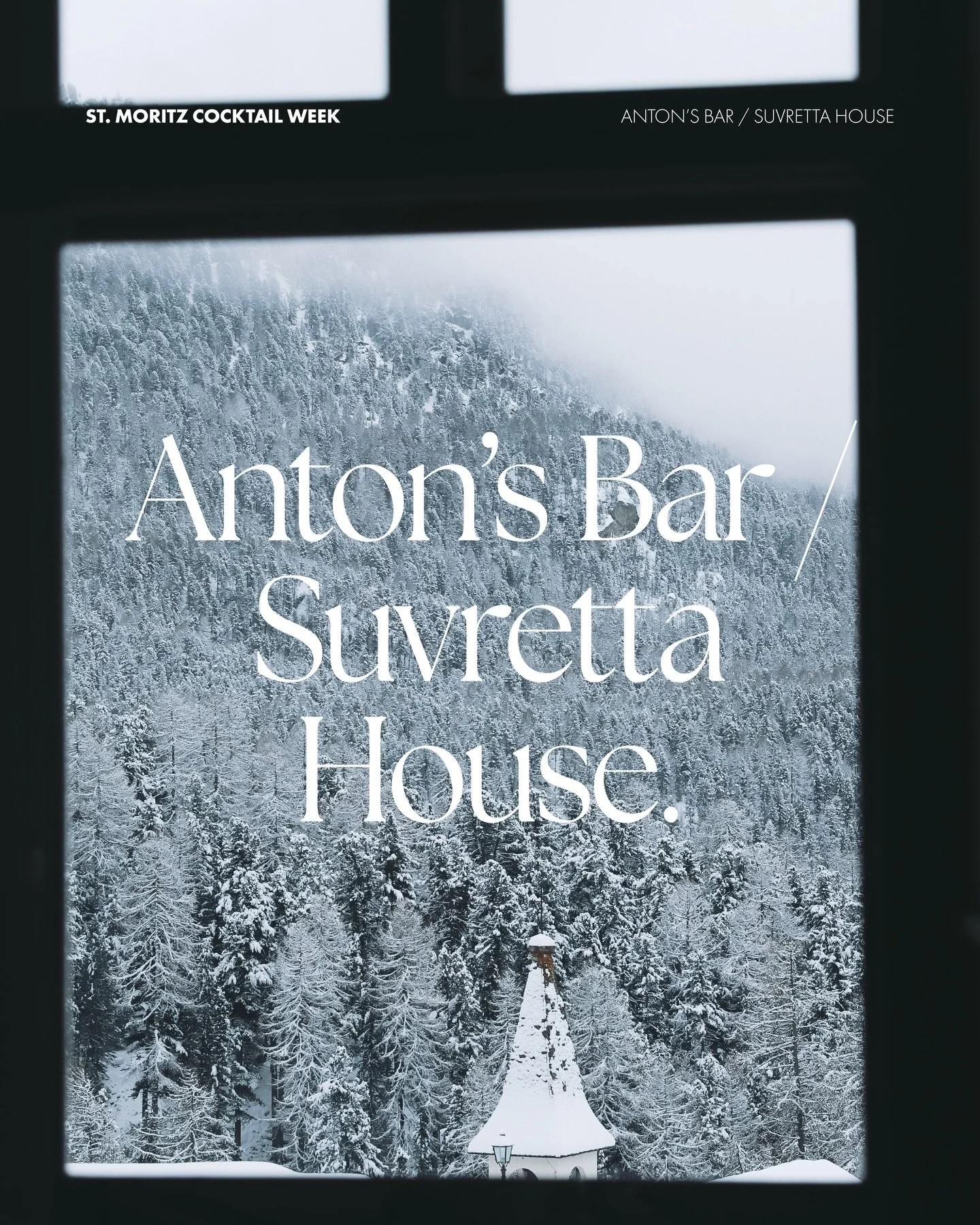 Golden Hour. Best enjoyed as the light turns gold. Crafted by @simone_dibernardo_ for Anton&rsquo;s Bar at @suvrettahouse 

#SMCW26 #StMoritzCocktailWeek #stmoritz #suvrettahouse