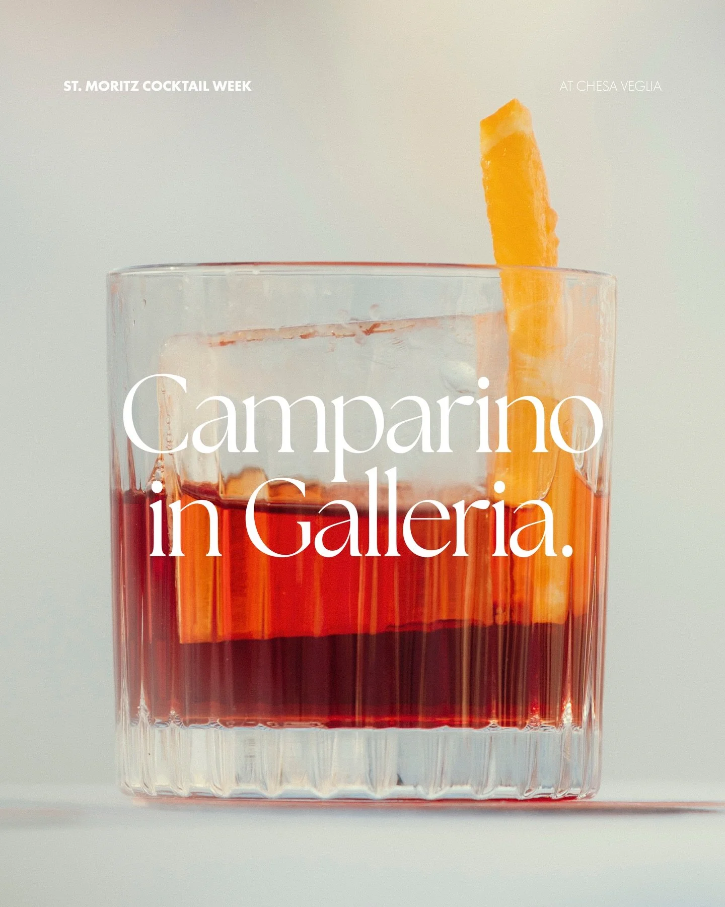 Milan knows a thing or two about Aperitivo.
For the Grand Opening of St. Moritz Cocktail Week, on February 12th, @camparinoingalleria arrives with @tommaso.cecca at Chesa Veglia, @badruttspalace .
A timeless Milanese ritual, a touch of Rosso Campari,