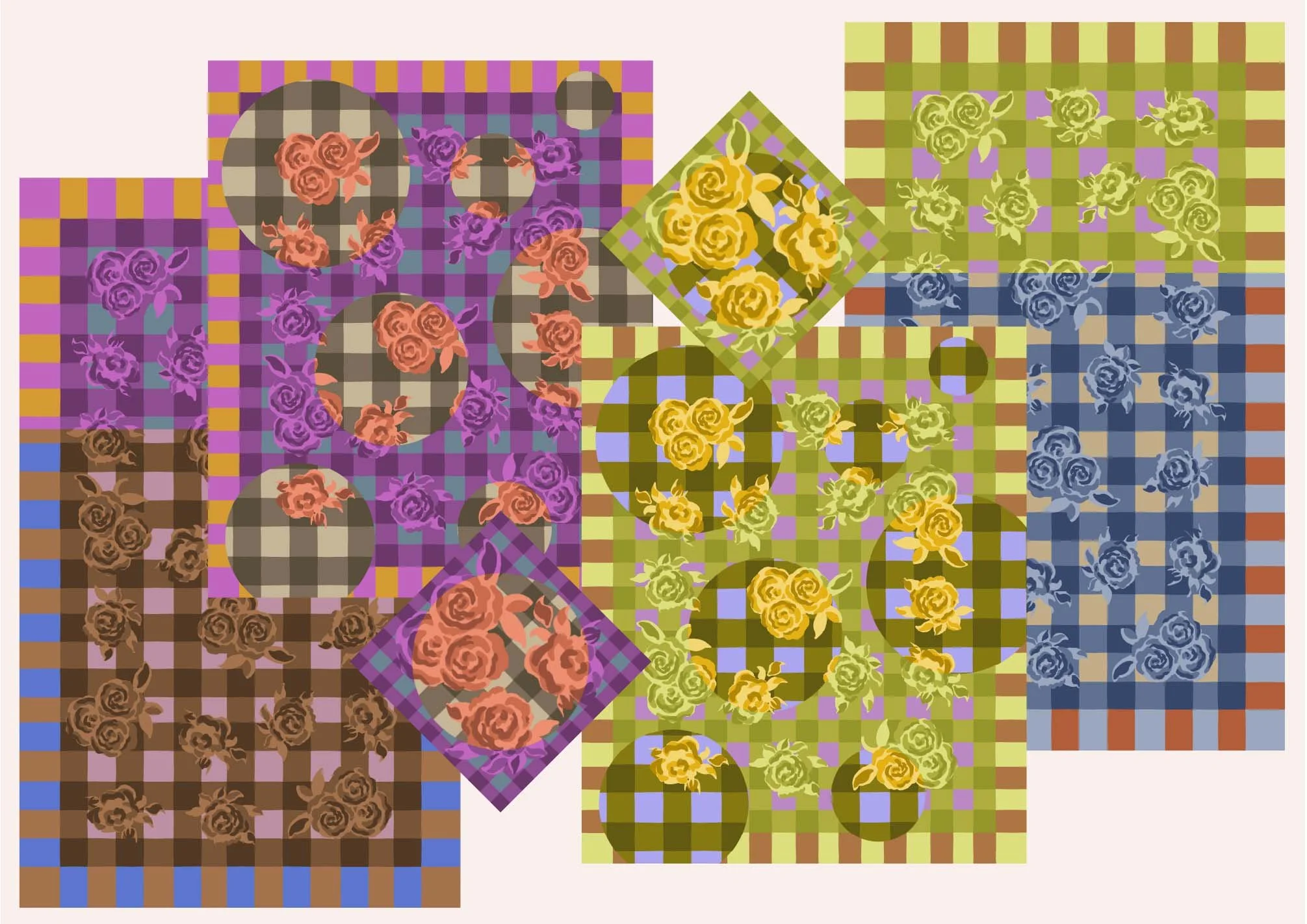 Signature Rose Print Tablecloths