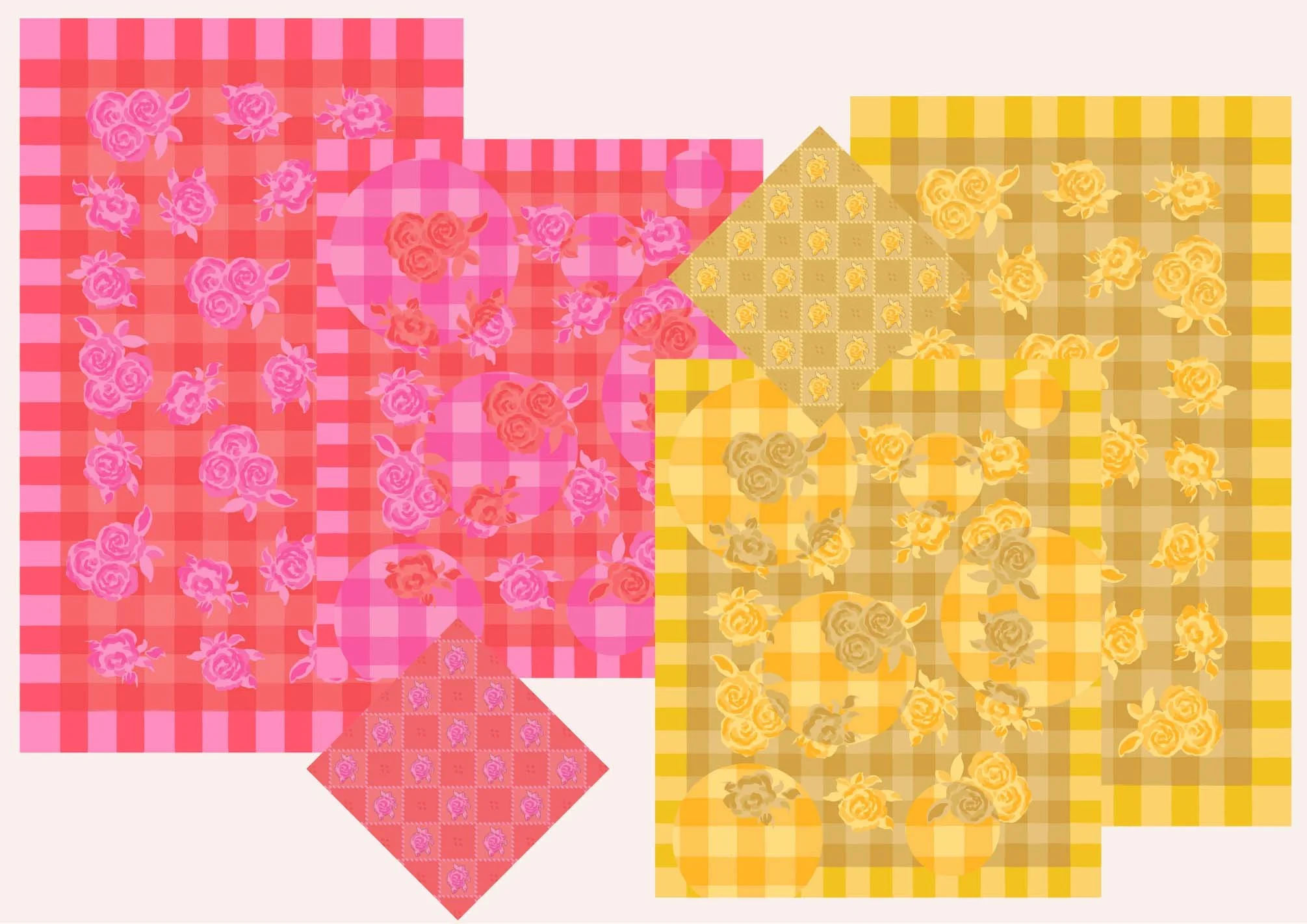 Signature Rose Print Tablecloths