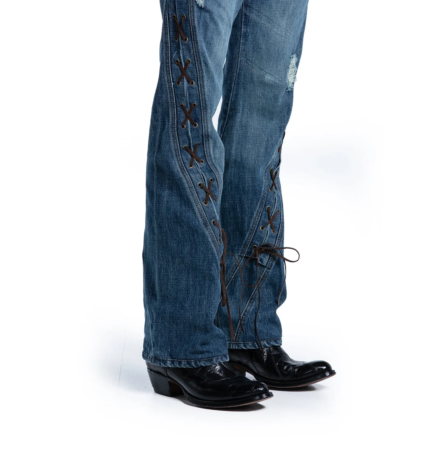 Vintage Tornado Mart Cowboy Flare Denim — Hi-Fi Sci-Fi
