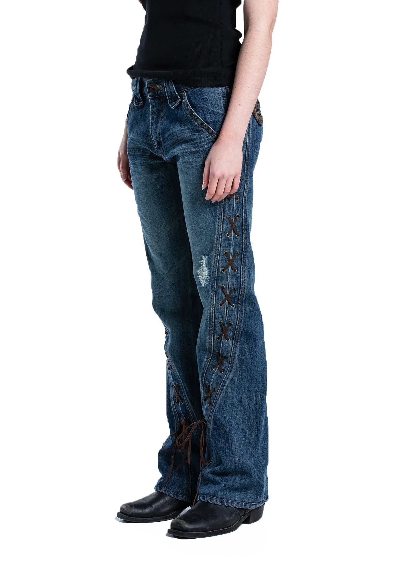 Vintage Tornado Mart Cowboy Flare Denim — Hi-Fi Sci-Fi