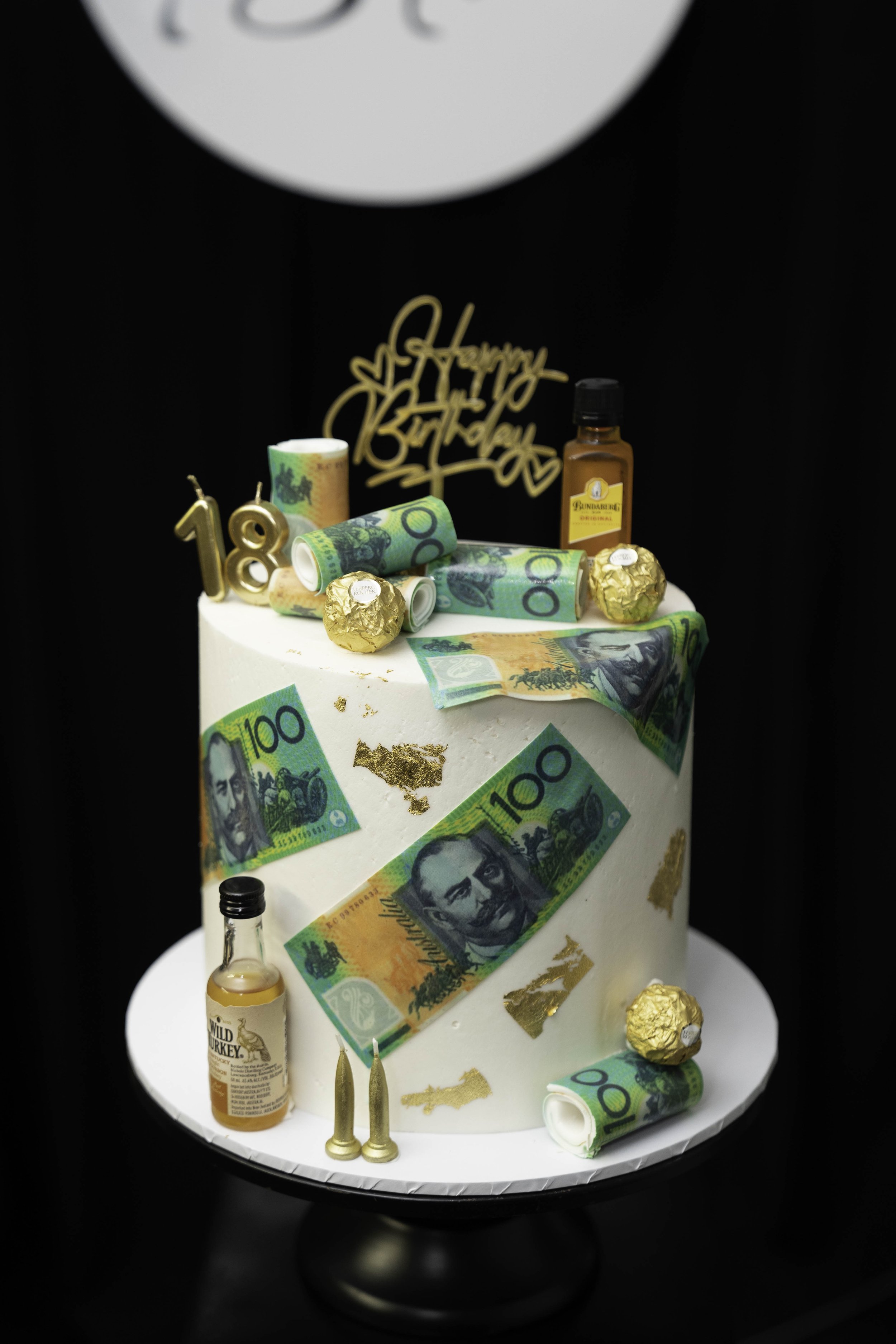 birthday photograph of cake