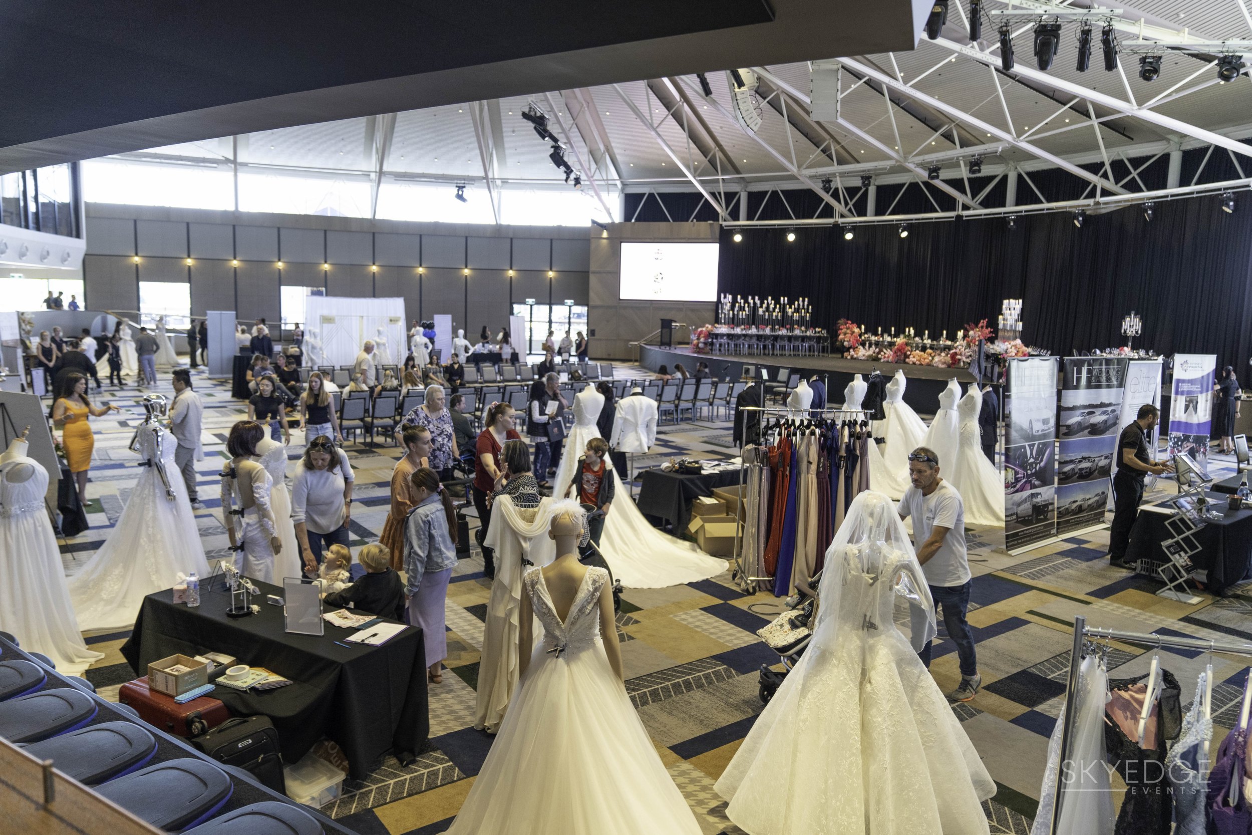 wedding expo floor