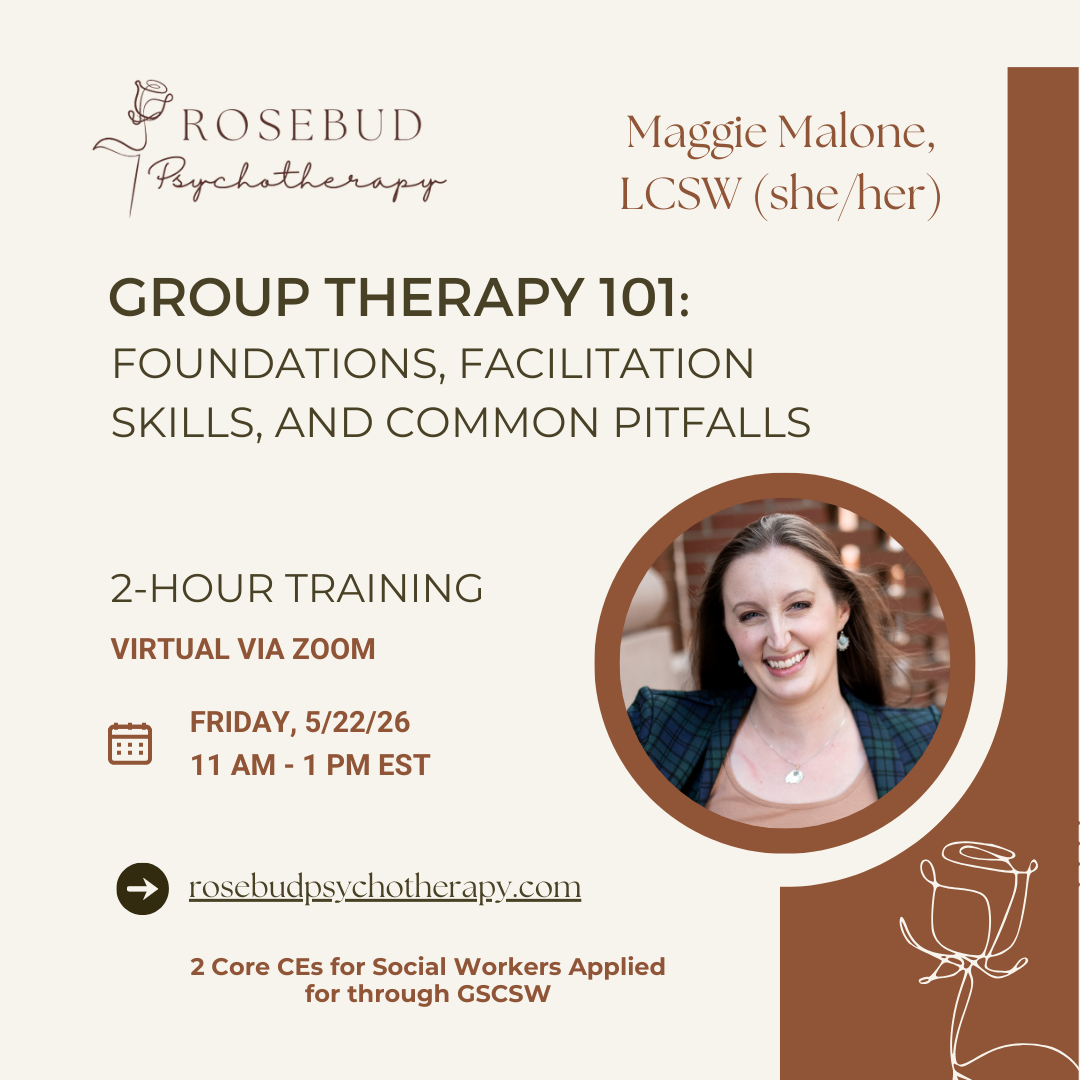 Group Therapy 101: Foundations, Facilitation Skills, and Common Pitfalls