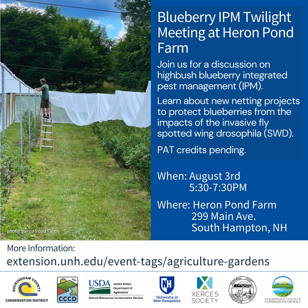 Aug 3, 2023: Blueberry IPM Twilight Meeting