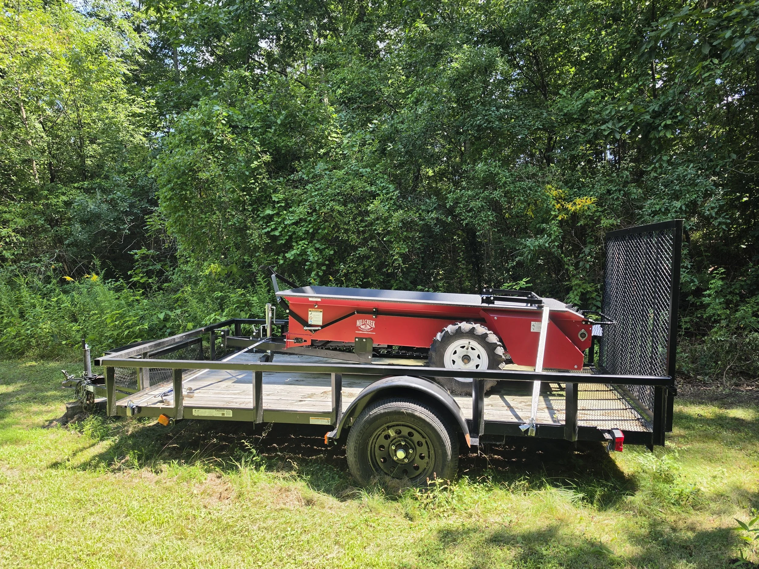 Small Compost Spreader
