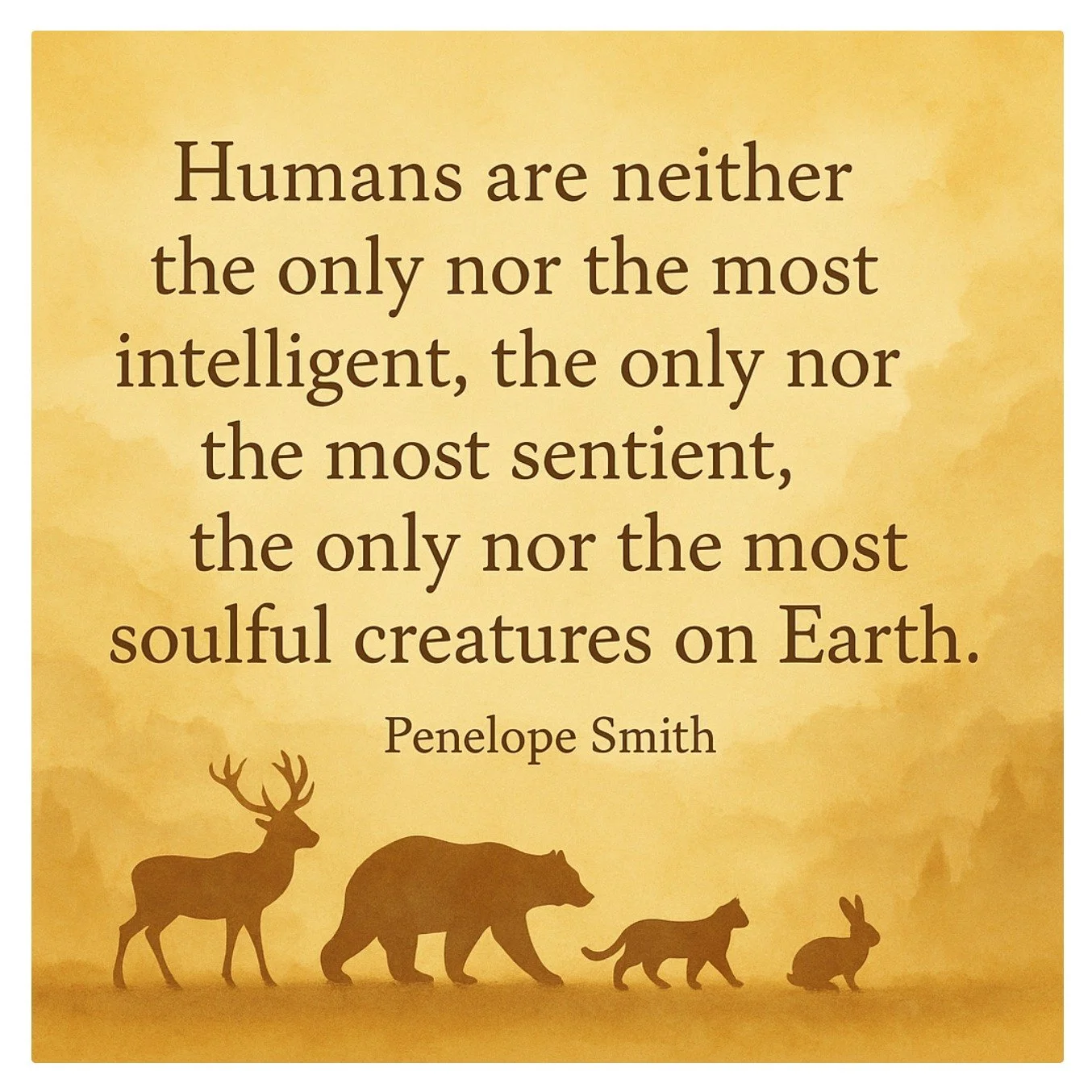 I had to share this because @penelopesmithanimaltalk Penelope Smith is an animal communicator and healer that I admire deeply and have learned so much from by reading her books and her blogs and watching her videos.

She writes a blog about animals a