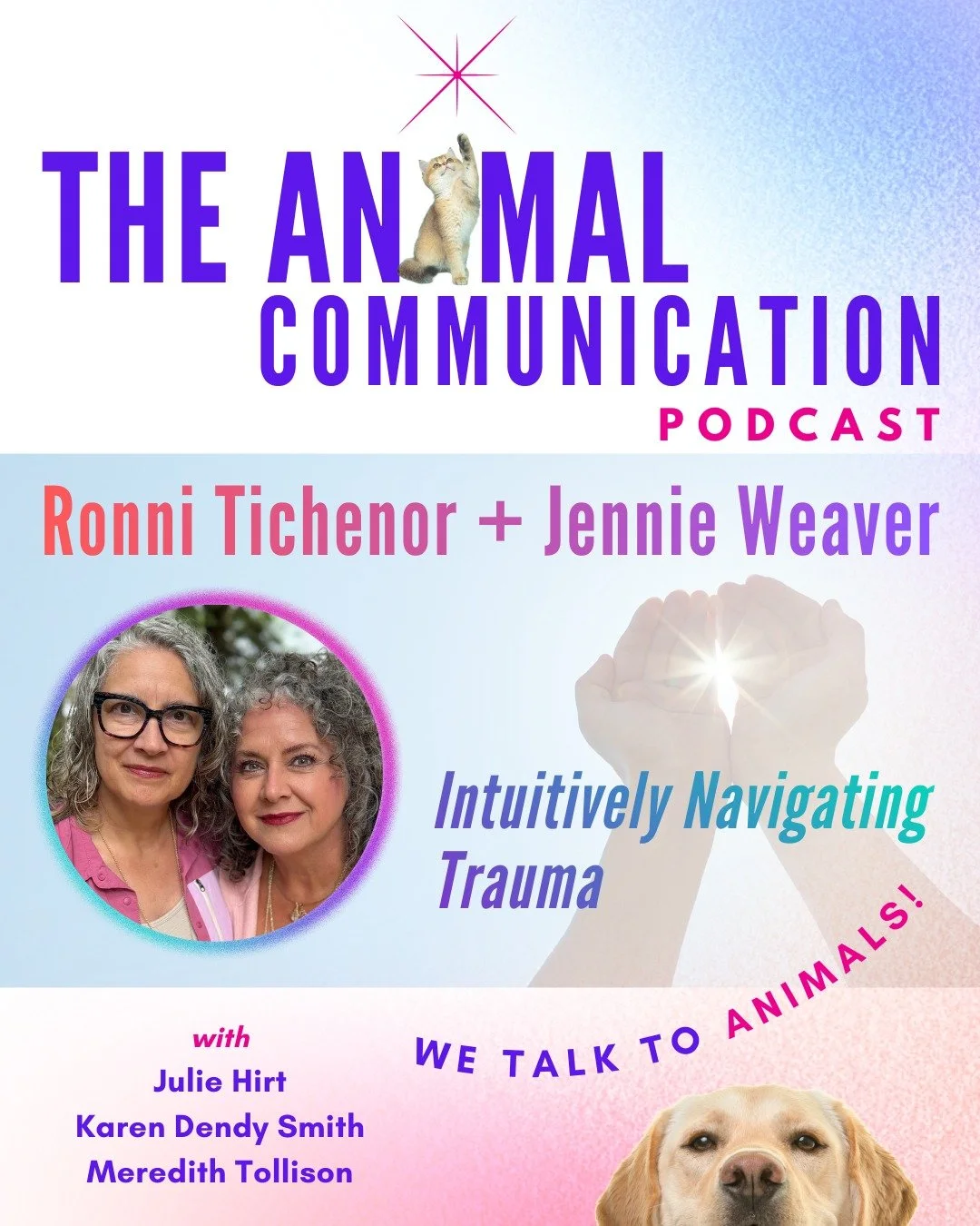 💖 NEW EPISODE: Intuitively Navigating Trauma with Ronni Tichenor &amp; Jennie Weaver

In this powerful conversation, we sit down with sisters Ronni and Jeannie @ronni_and_jennie - authors, intuitive coaches, animal communicators, and self-described 