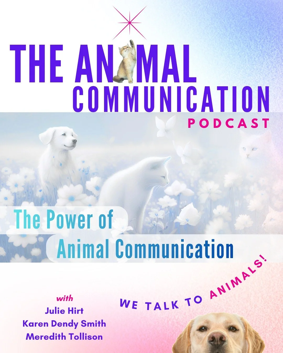 What if the real power of animal communication isn't about receiving messages at all &mdash; but about being changed by love? 

In this episode, @juliehirt_intuitive , @karendendysmith_intuitive , and @meredithtollison explore how the unconditional l