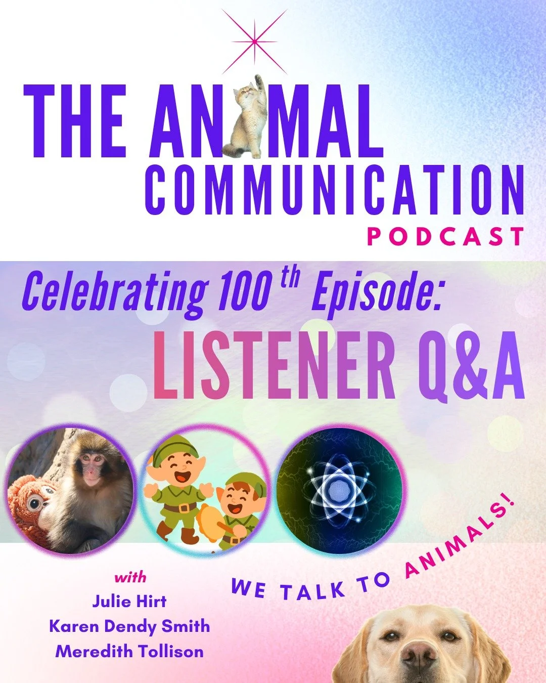 💖 We made it &mdash; Episode 100!

To celebrate this incredible milestone, @karendendysmith_intuitive , @meredithtollison , and @juliehirt_intuitive turned the microphone around and handed it straight to you &mdash; the listeners who have made this 