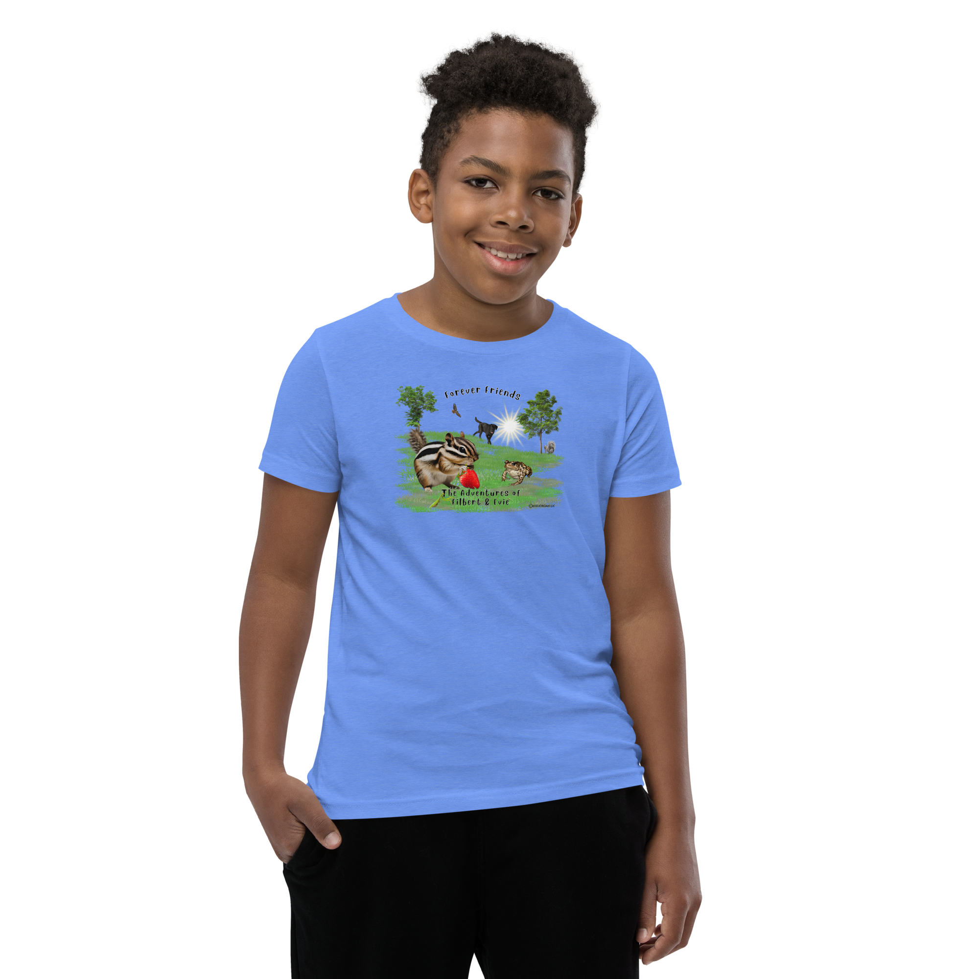 youth-staple-tee-heather-columbia-blue-front-688d26db0978e.png