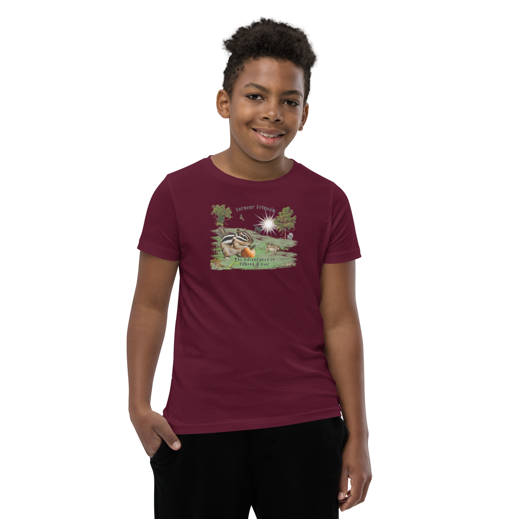 youth-staple-tee-maroon-front-688d288f6066e.png