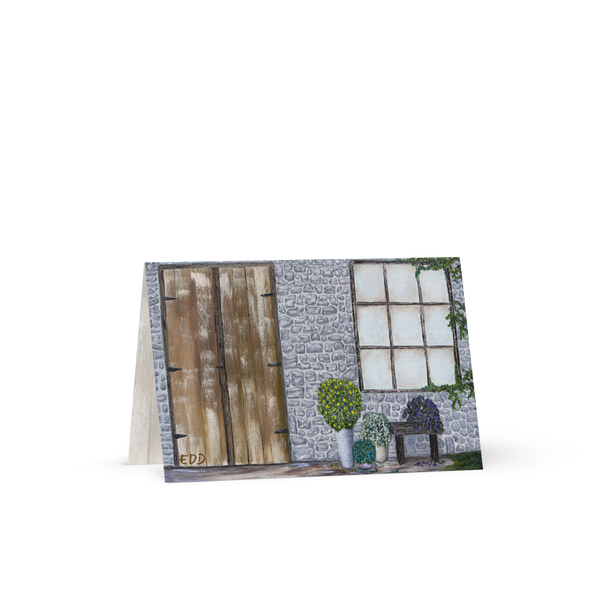 RDRY Stone Cottage Greeting Card