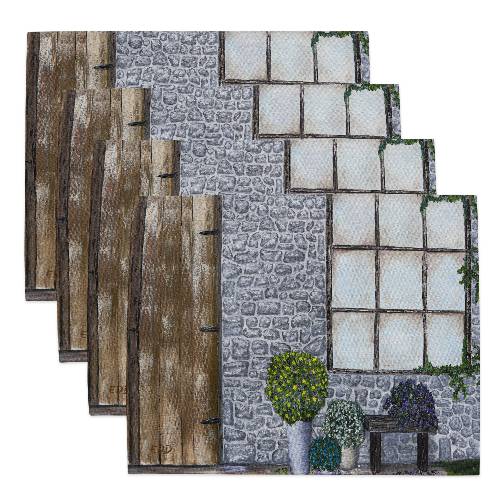 RDRY Stone Cottage Placemat Set