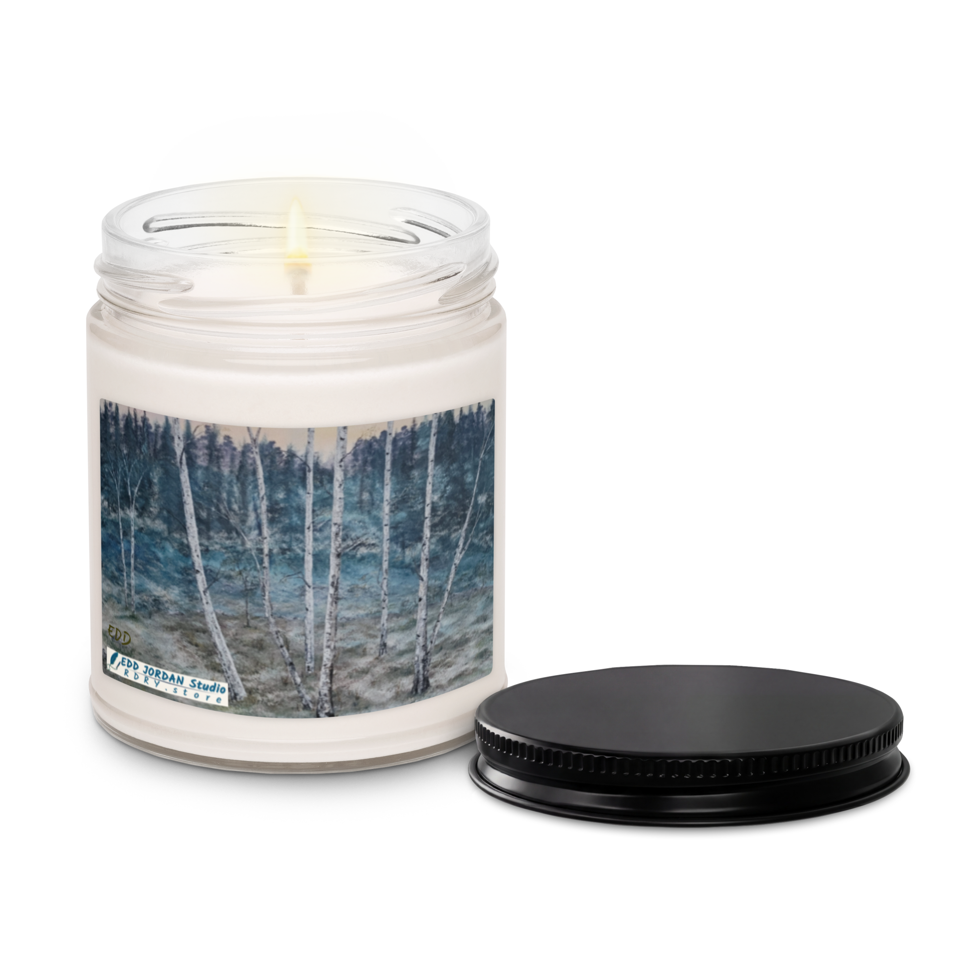 RDRY Missing Piece Print 9oz Scented Soy Candle