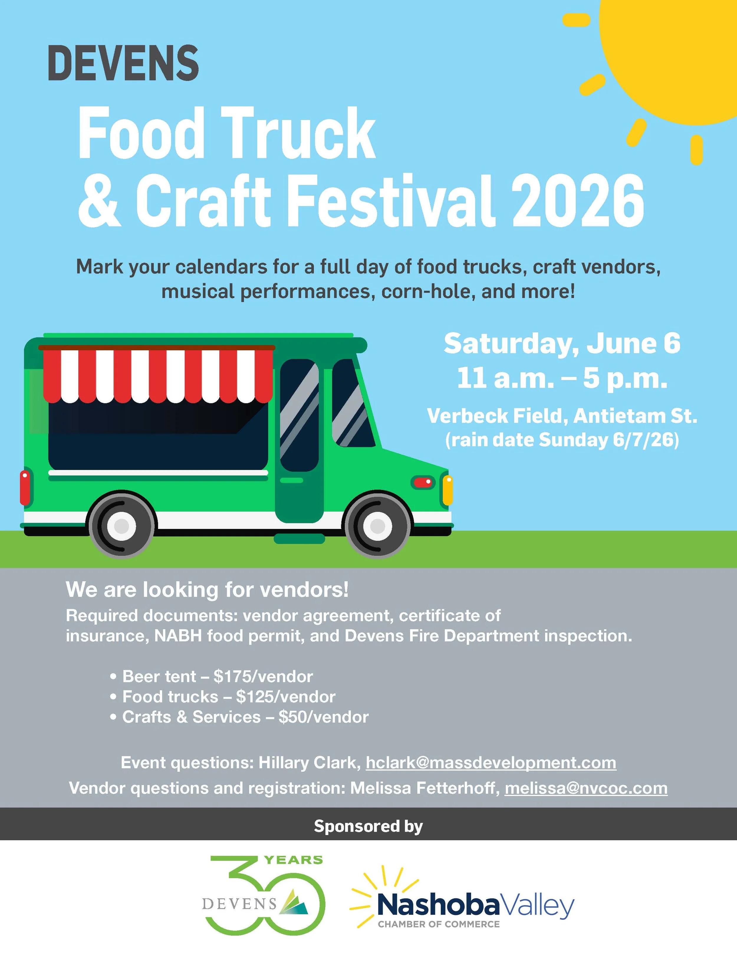 Devens Food Truck & Craft Fair
