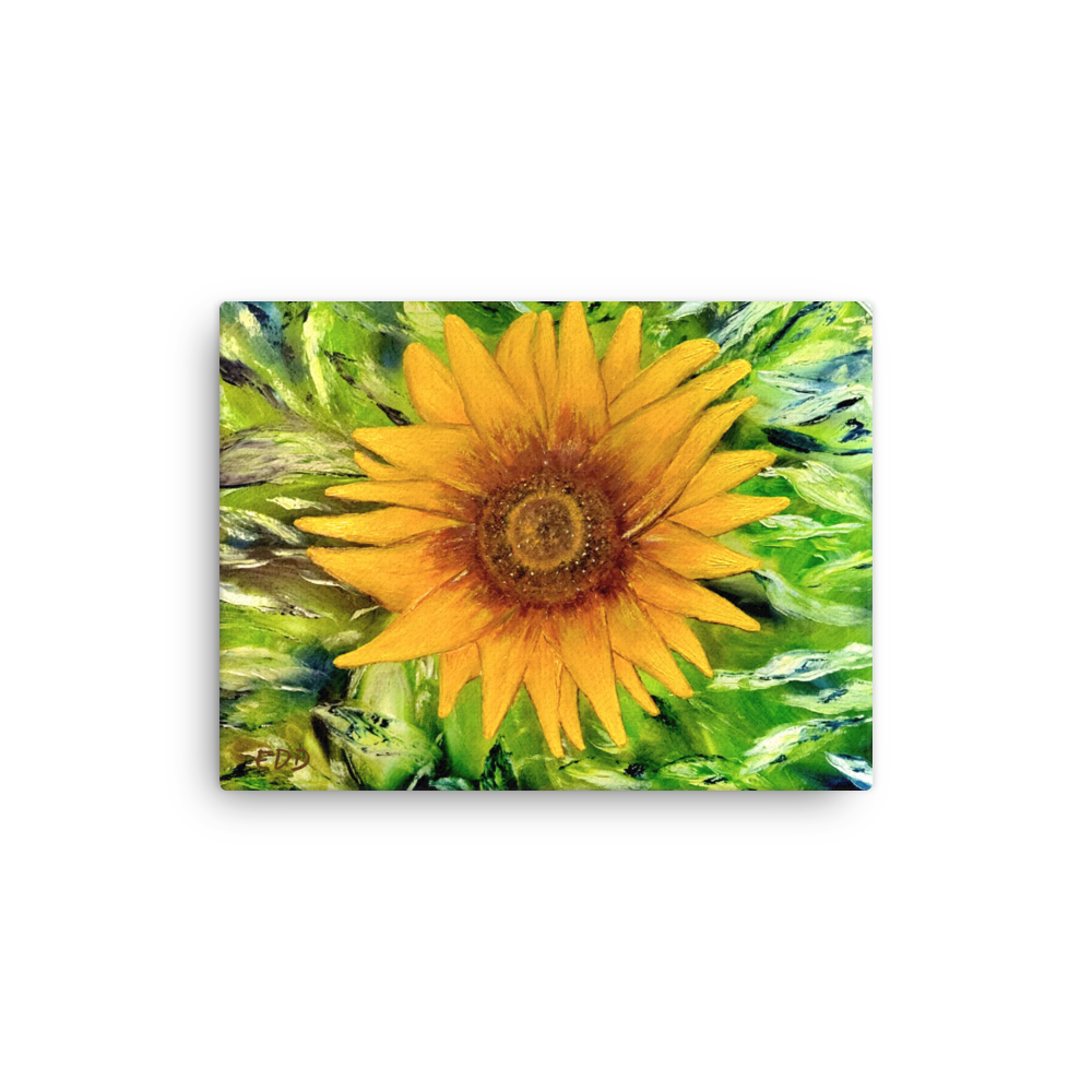 RDRY Sunflower Print Thin Canvas. Available in 6 sizes!