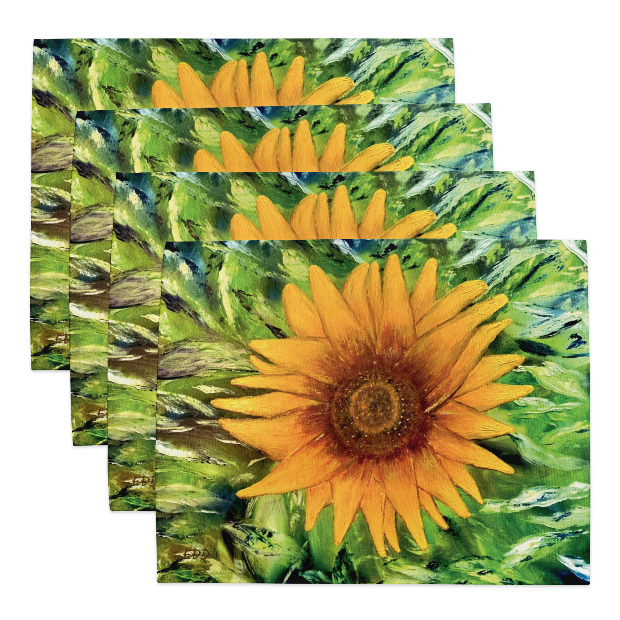 RDRY Sunflower Placemat Set