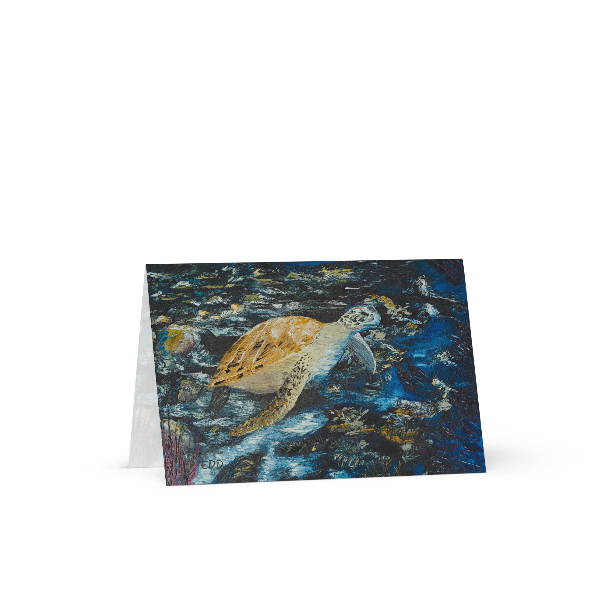 RDRY Turtle Glide Greeting Card